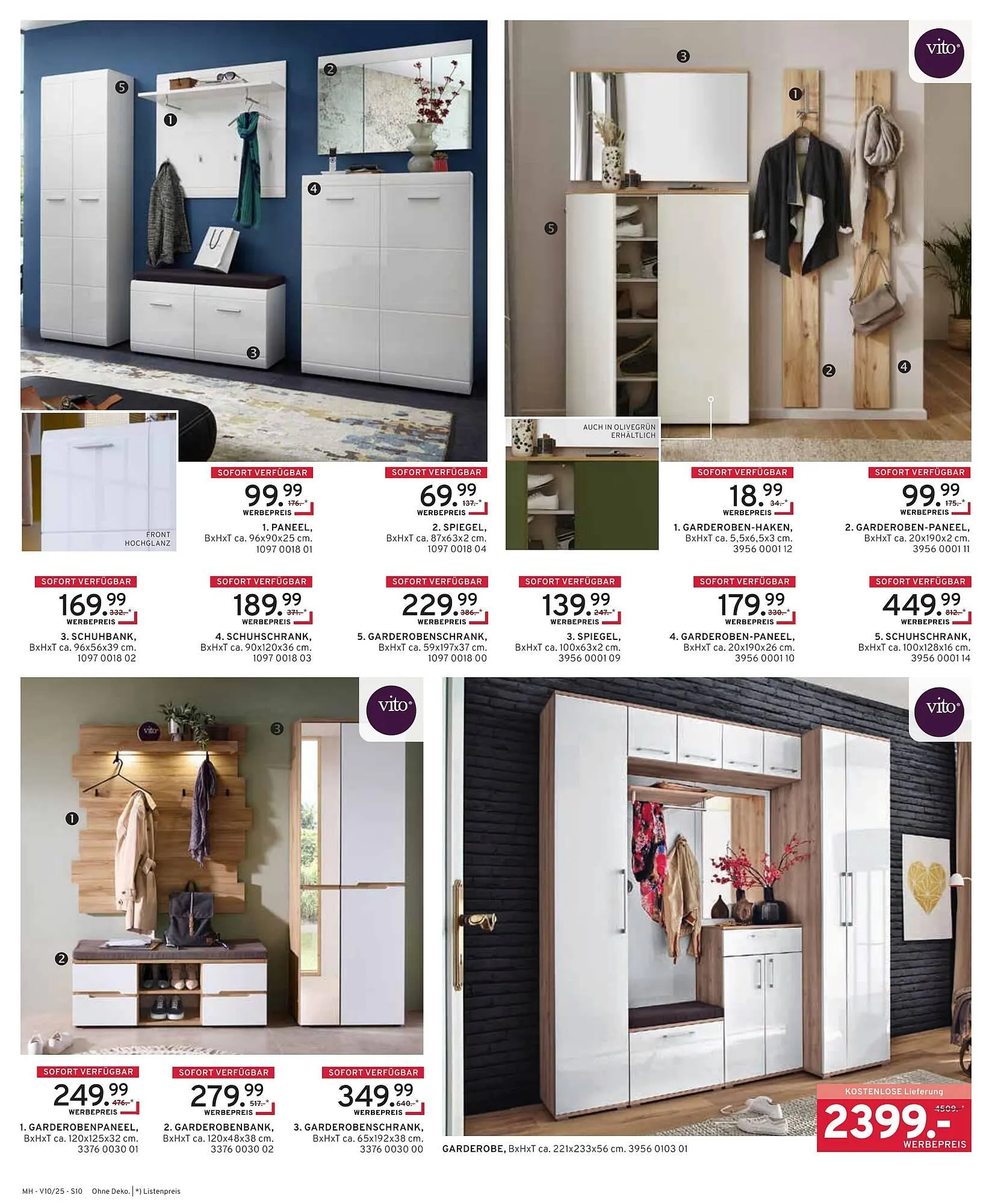Möbel Heinrich Prospekt von 24. September bis 22. Oktober 2025 - Prospekt seite 10