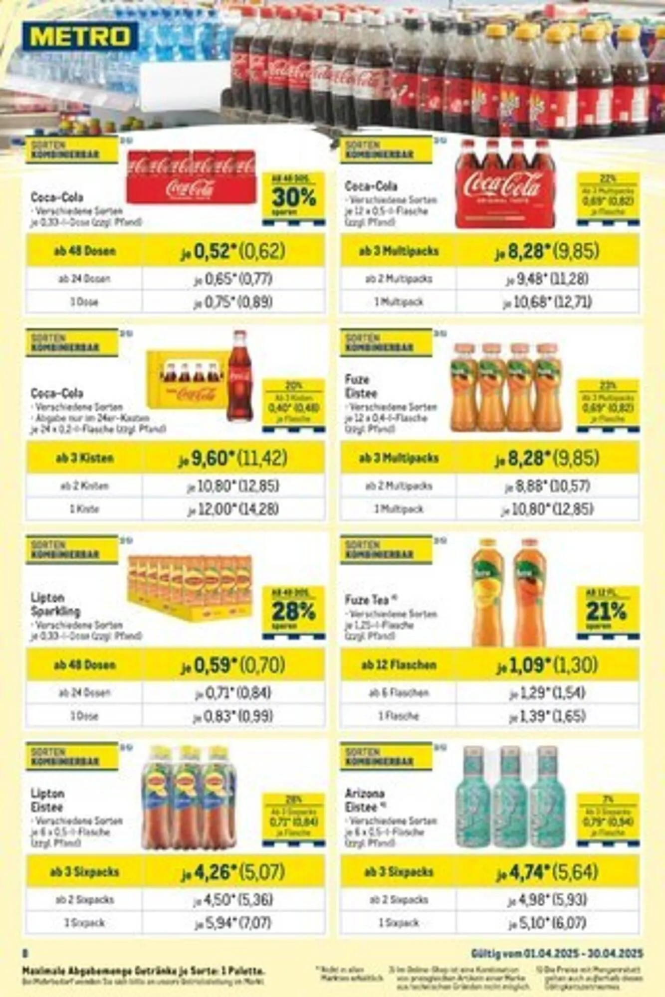 METRO Prospekt von 1. April bis 30. April 2025 - Prospekt seite 9
