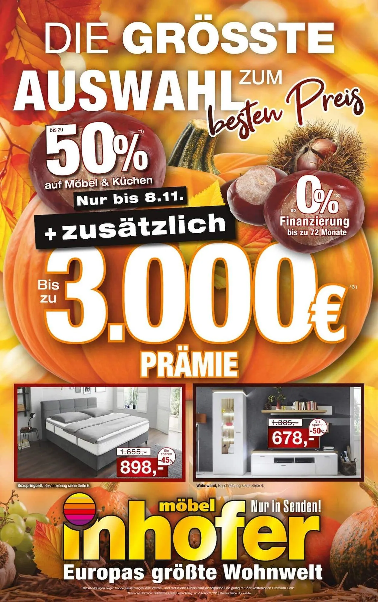 Möbel Inhofer Aktueller Prospekt von 12. Januar bis 26. Januar 2026 - Prospekt seite 1