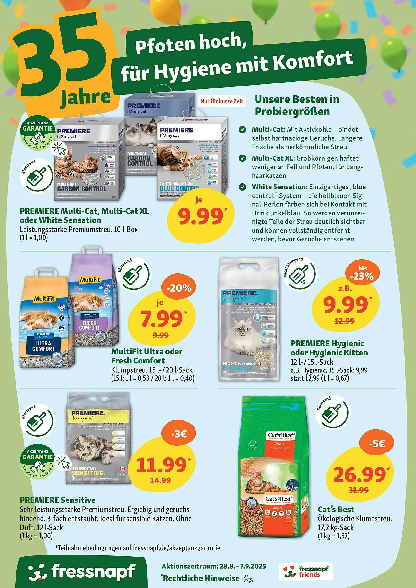 Fressnapf Prospekt von 27. August bis 7. September 2025 - Prospekt seite 11