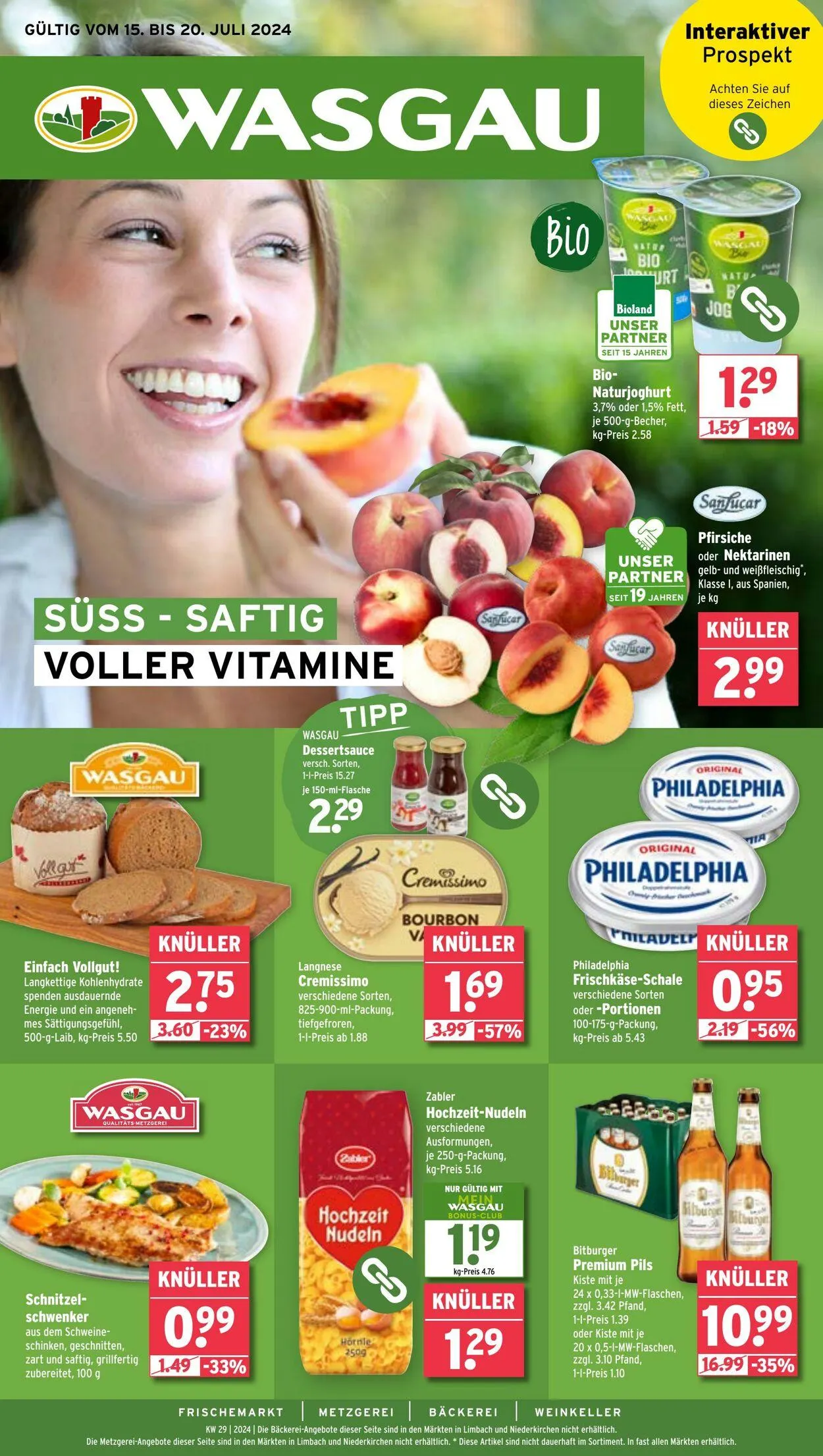 WASGAU Aktueller Prospekt - 1