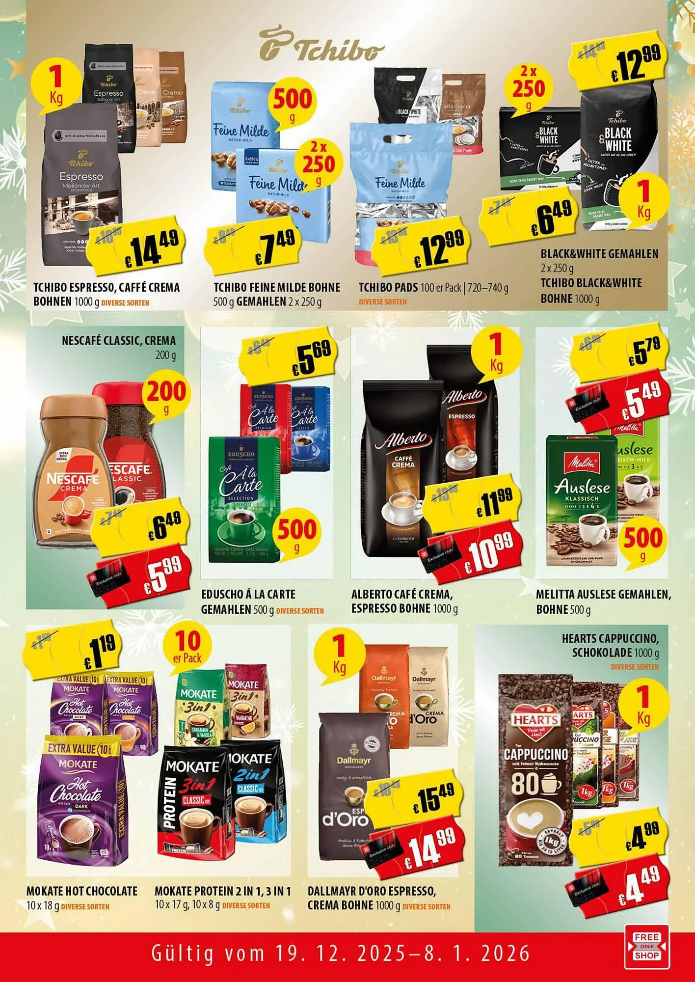 FreeOneShop Prospekt von 19. Dezember bis 8. Januar 2026 - Prospekt seite 7