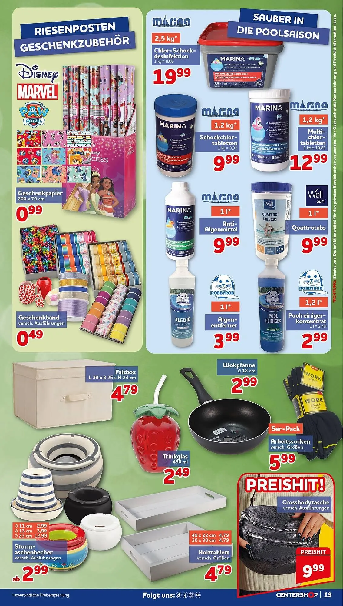 CENTERSHOP Prospekt von 4. Mai bis 9. Mai 2026 - Prospekt seite 19