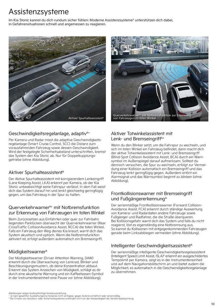 KIA Stonic von 3. September bis 3. September 2025 - Prospekt seite 10