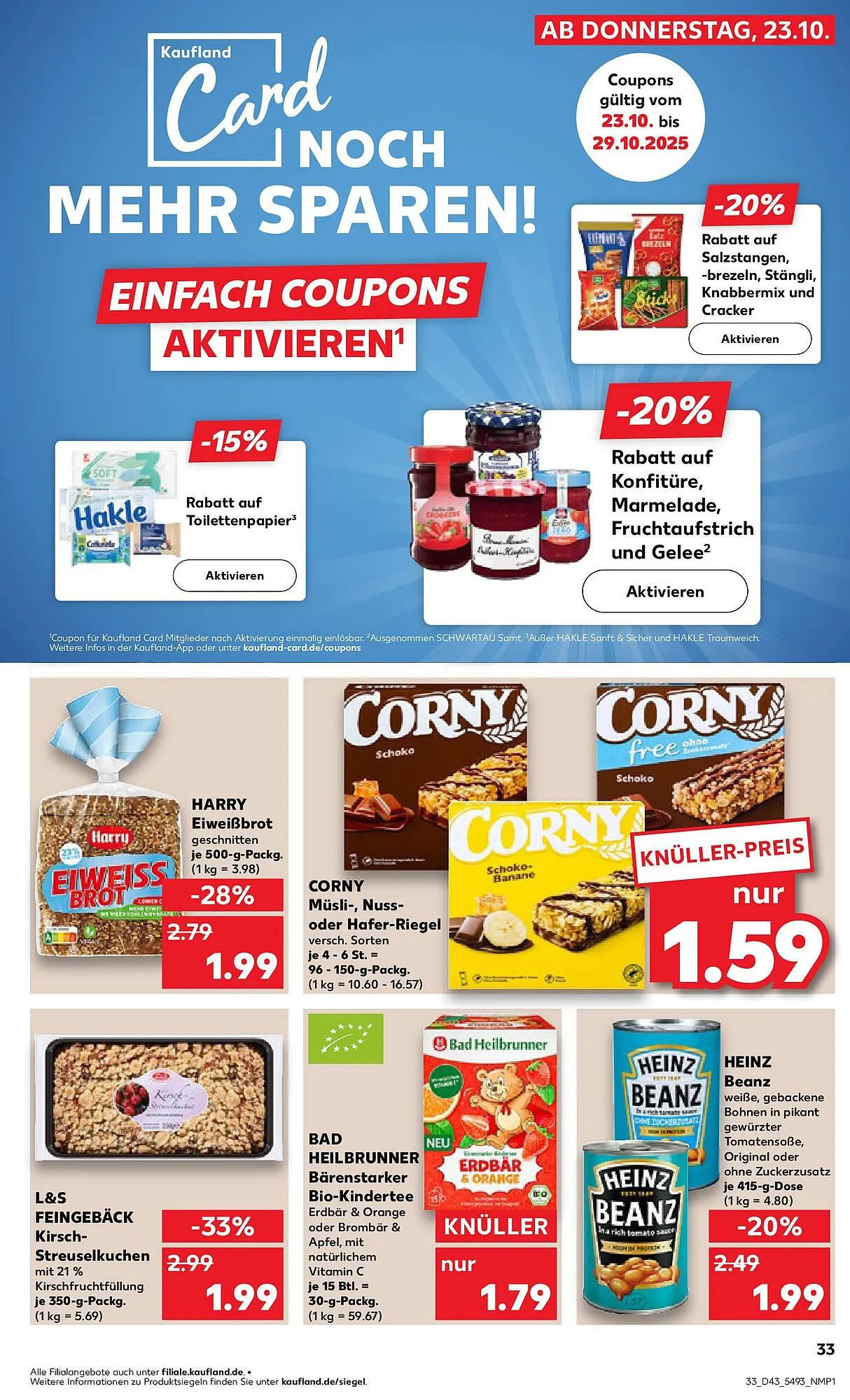 Kaufland Prospekt von 26. Oktober bis 29. Oktober 2025 - Prospekt seite 33
