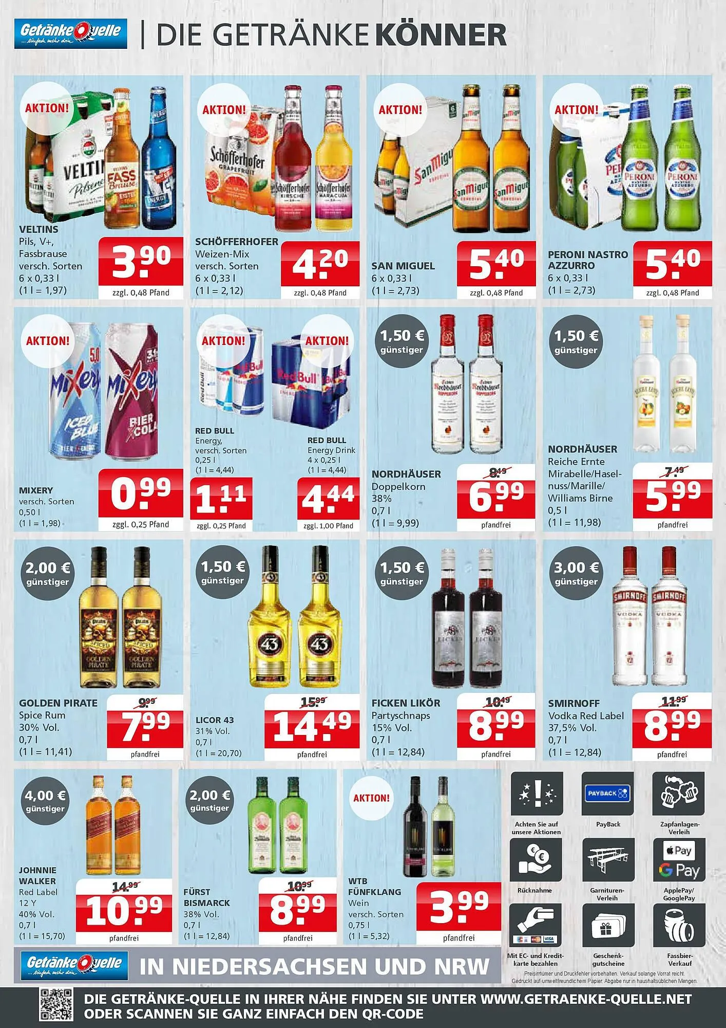 Getränke Quelle Prospekt von 8. März bis 15. März 2025 - Prospekt seite 4