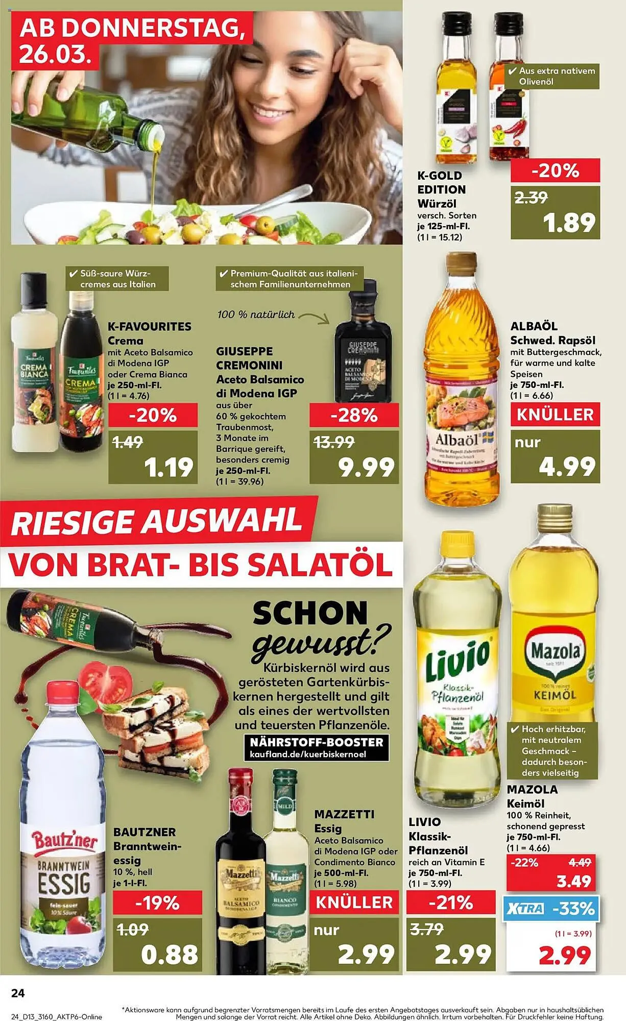 Kaufland Prospekt von 26. März bis 1. April 2026 - Prospekt seite 24