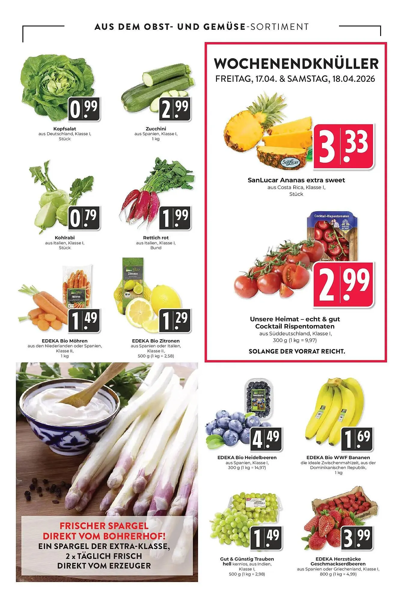 Hieber's Frische Center Prospekt von 12. April bis 18. April 2026 - Prospekt seite 11