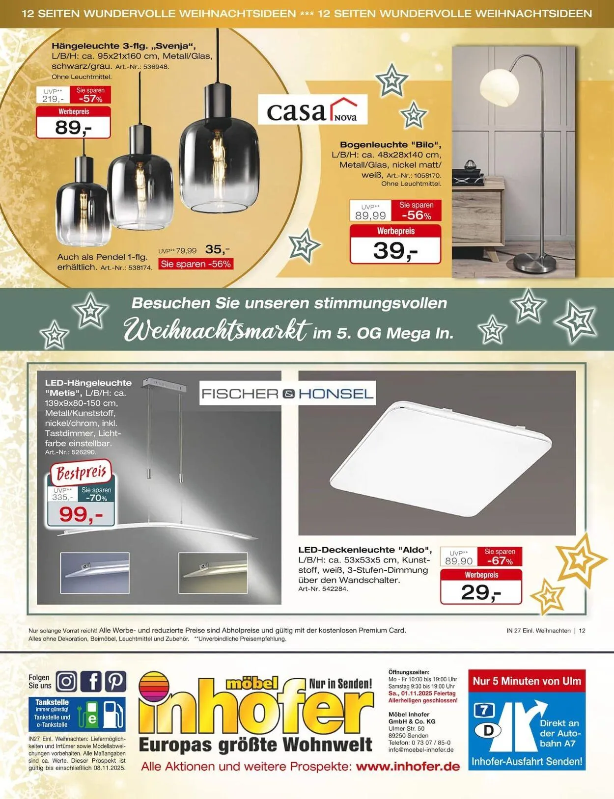 Möbel Inhofer Aktueller Prospekt von 12. Januar bis 26. Januar 2026 - Prospekt seite 12