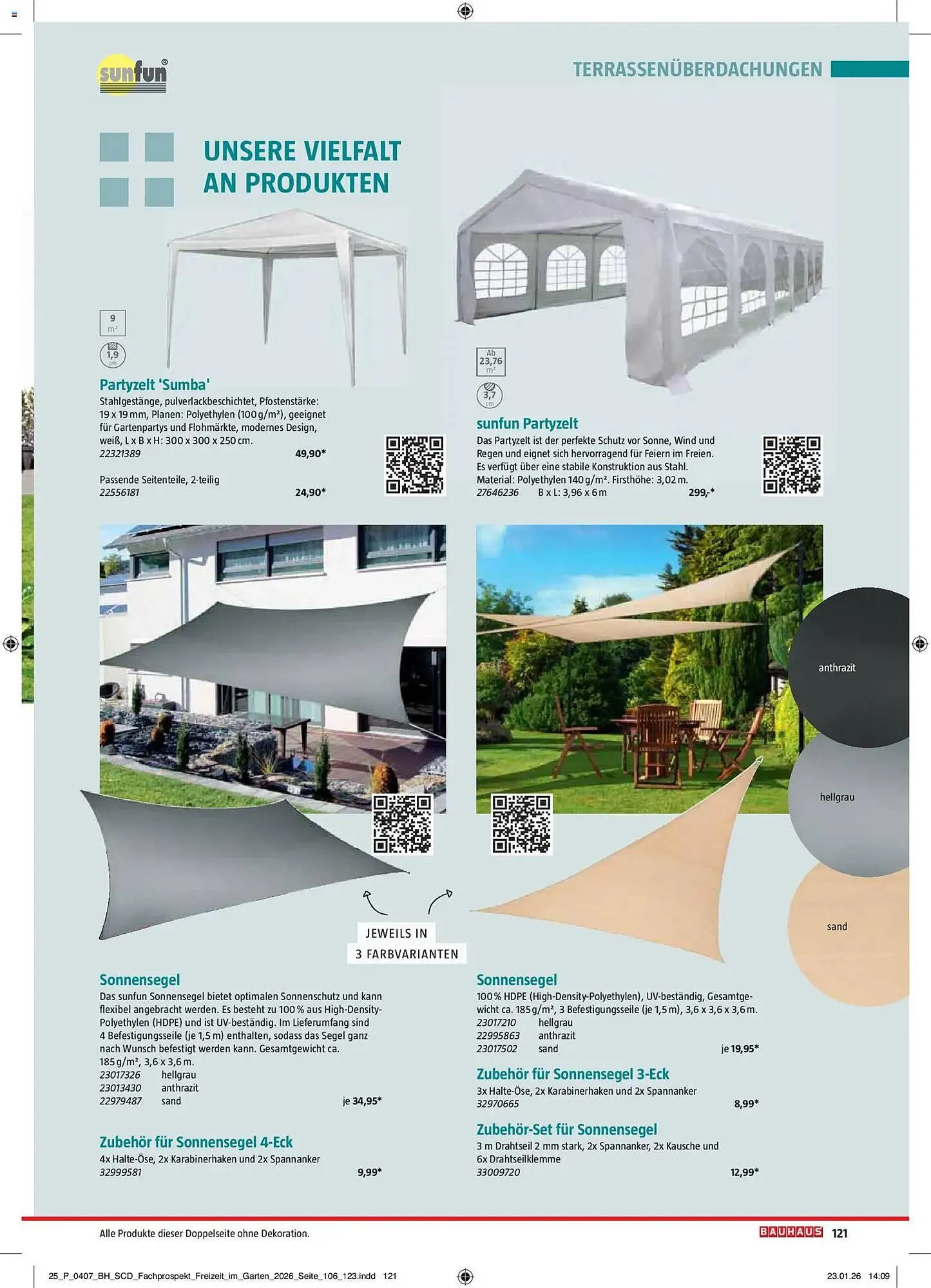 Bauhaus Prospekt von 2. März bis 30. Juni 2026 - Prospekt seite 121