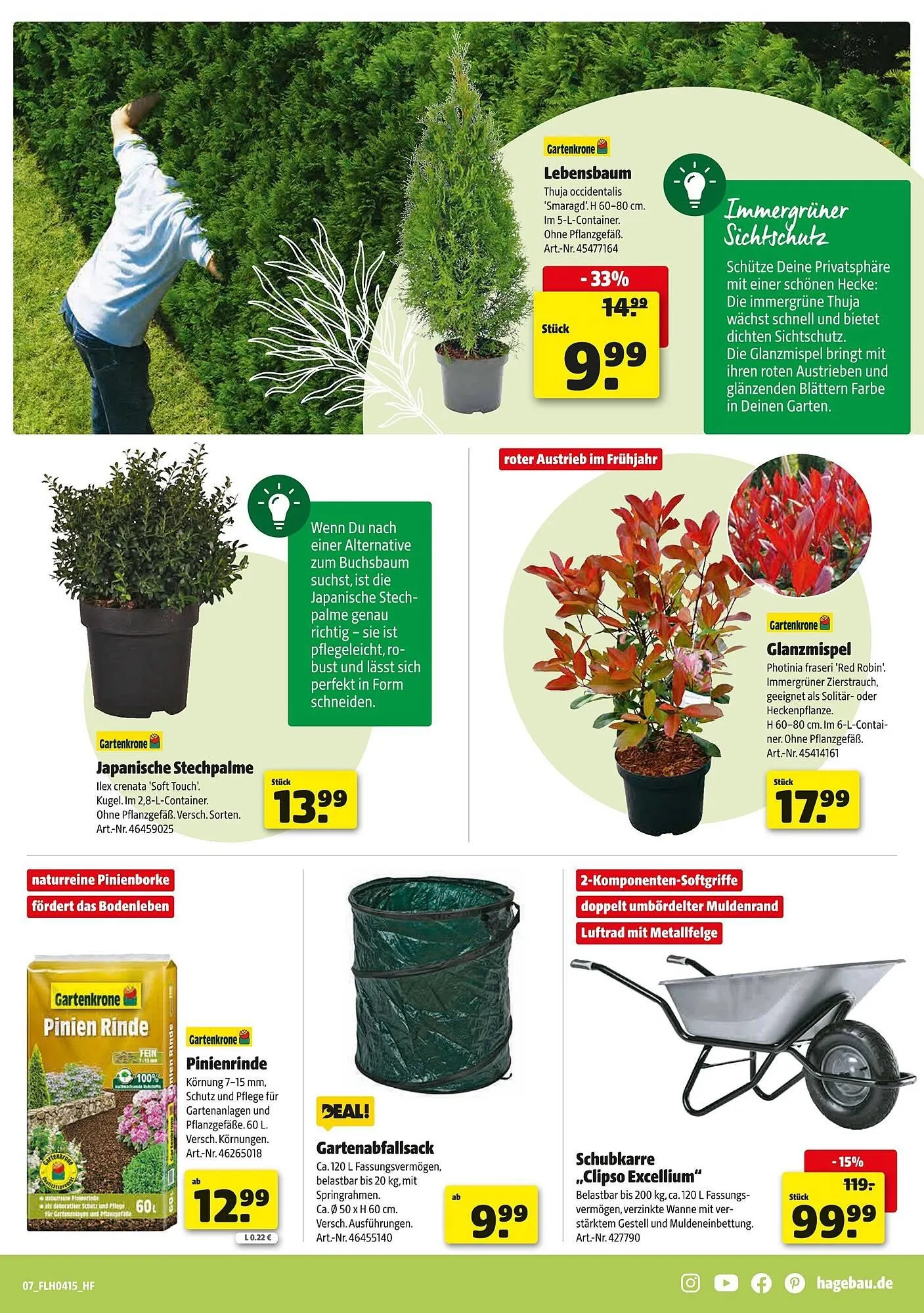 Hagebau Prospekt von 5. April bis 12. April 2025 - Prospekt seite 7