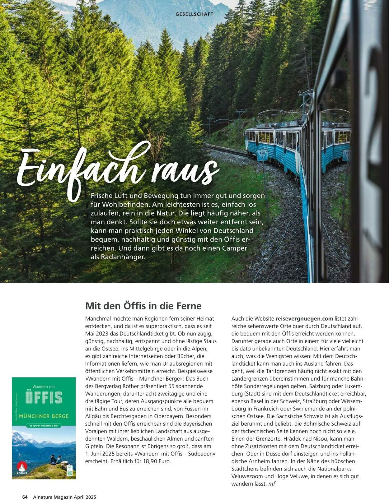 Alnatura von 1. April bis 30. April 2025 - Prospekt seite 64