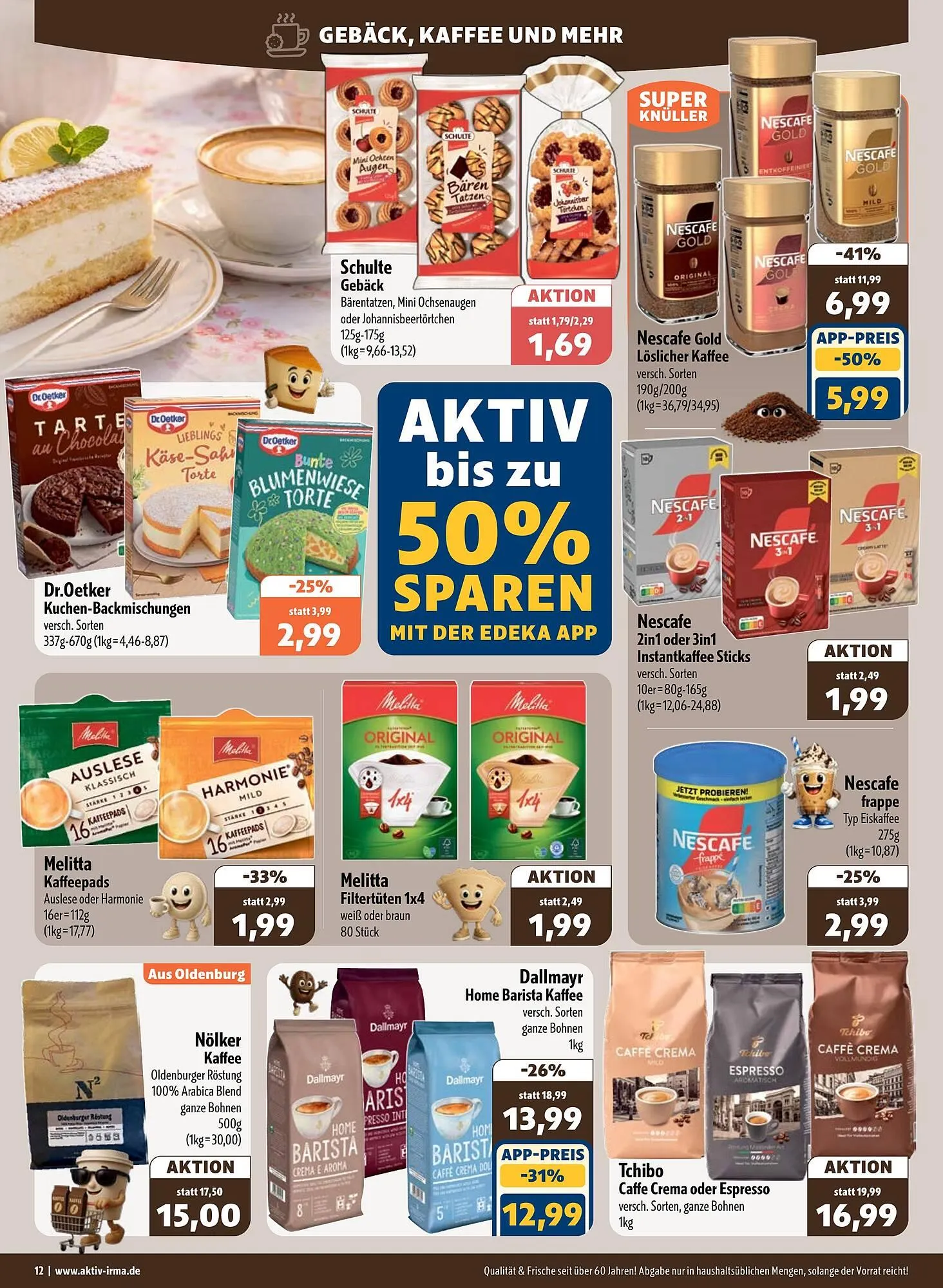 Aktiv Irma Prospekt von 6. April bis 11. April 2026 - Prospekt seite 12