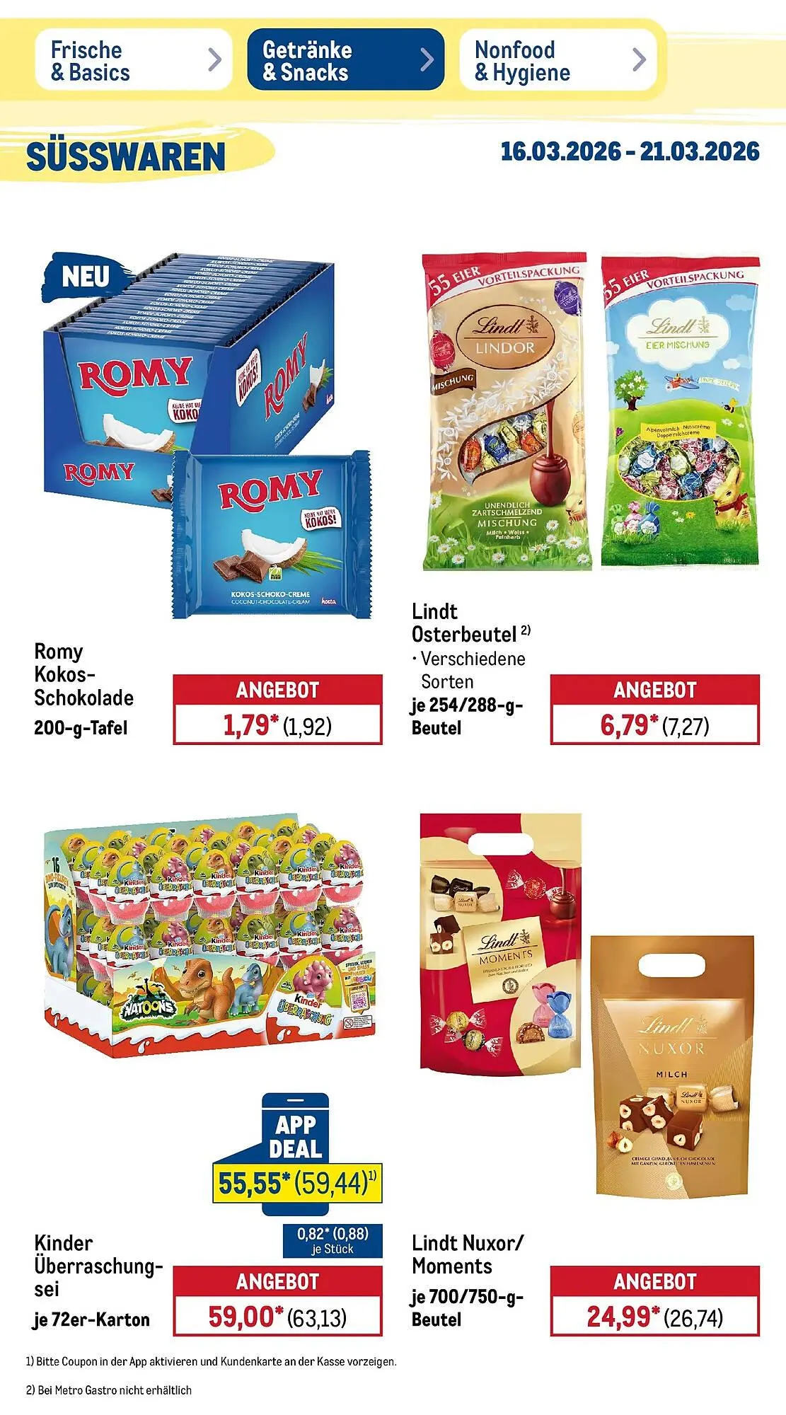 METRO Prospekt von 15. März bis 21. März 2026 - Prospekt seite 29