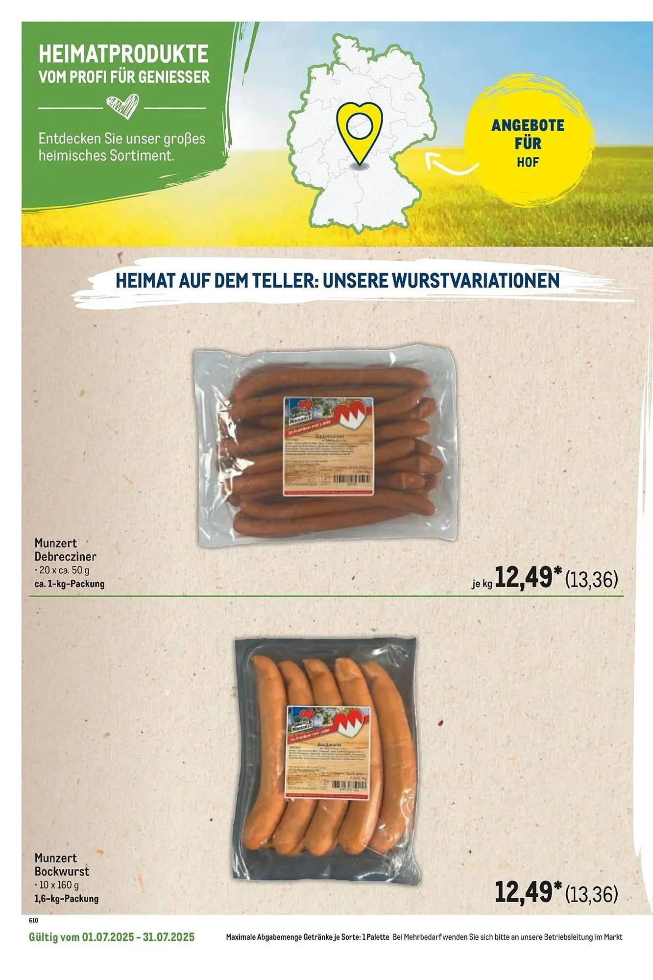 METRO Prospekt von 1. Juli bis 31. Juli 2025 - Prospekt seite 66