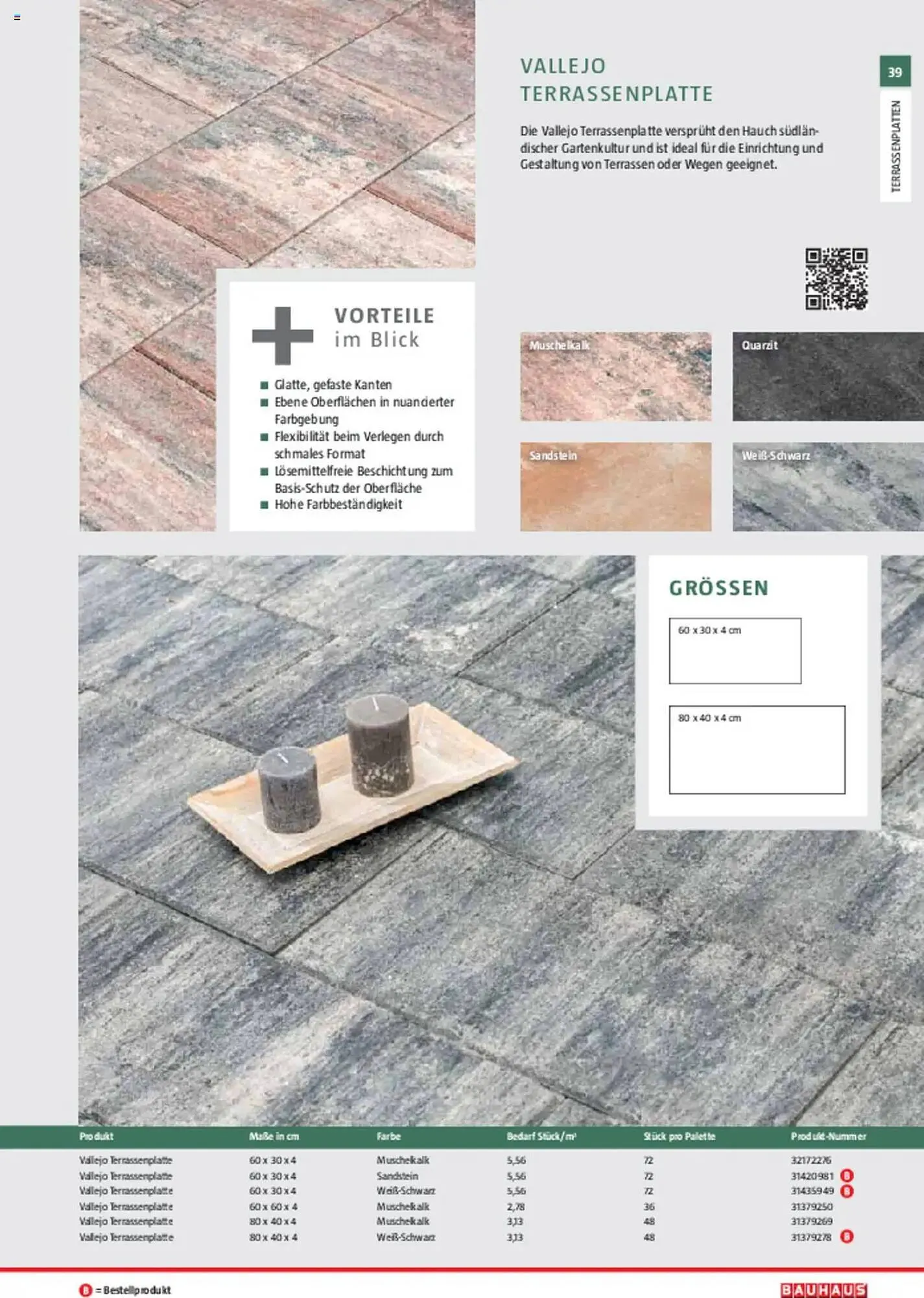 Bauhaus Prospekt von 10. März bis 30. Juni 2025 - Prospekt seite 39