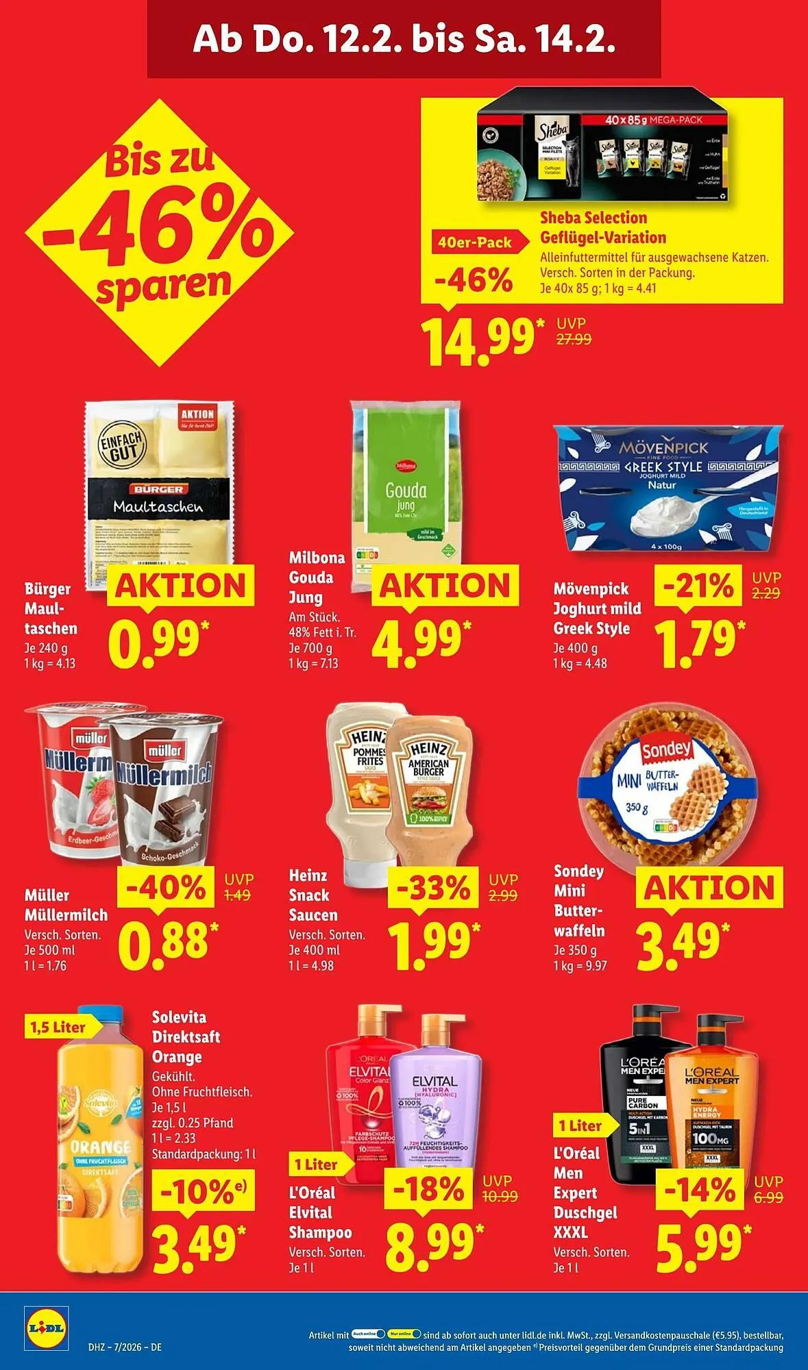 Lidl Prospekt von 9. Februar bis 15. Februar 2026 - Prospekt seite 66