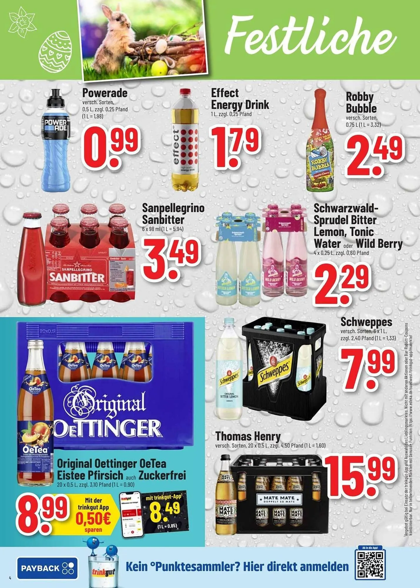 trinkgut Prospekt von 20. April bis 26. April 2025 - Prospekt seite 4