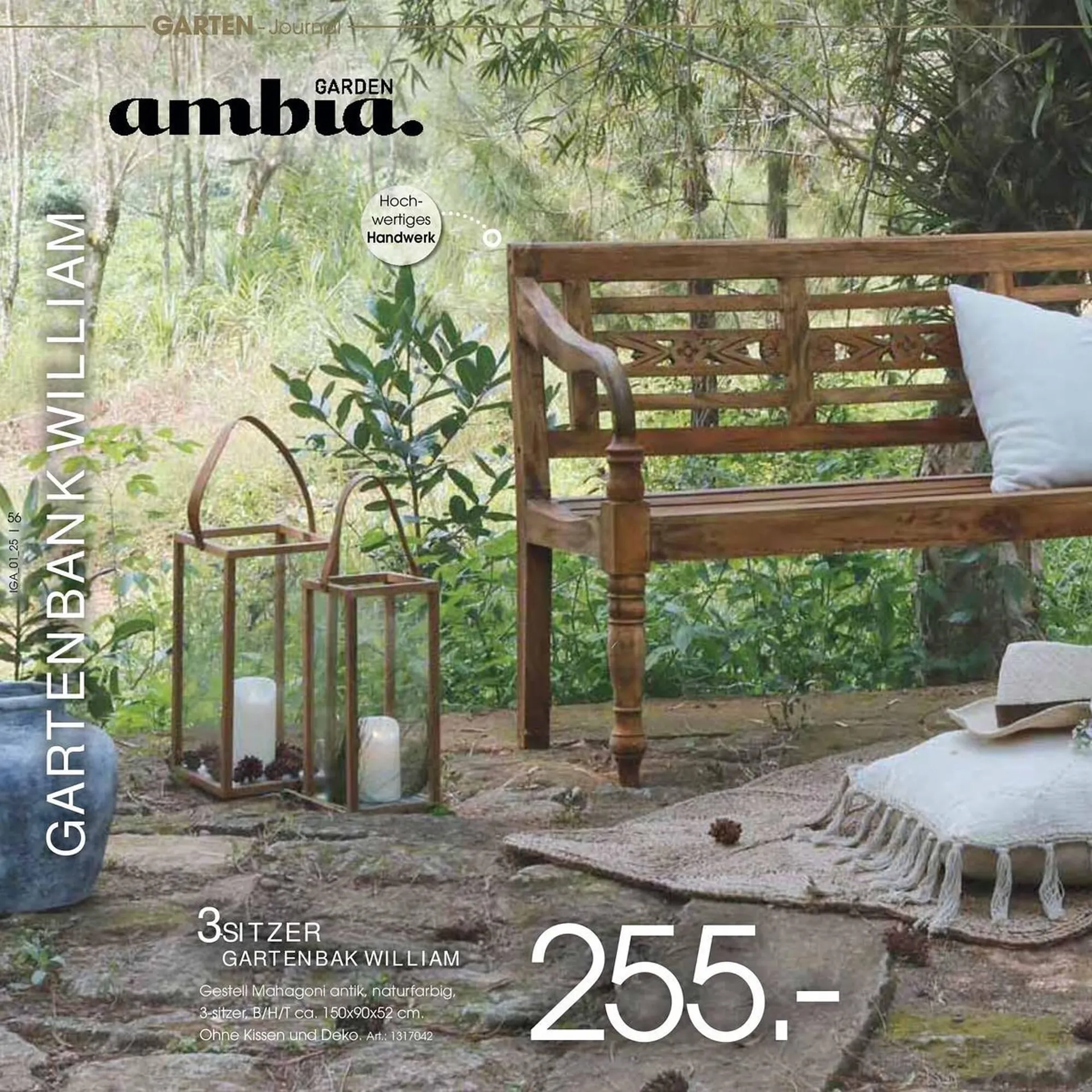 Zurbrüggen Prospekt von 14. Mai bis 31. August 2025 - Prospekt seite 56