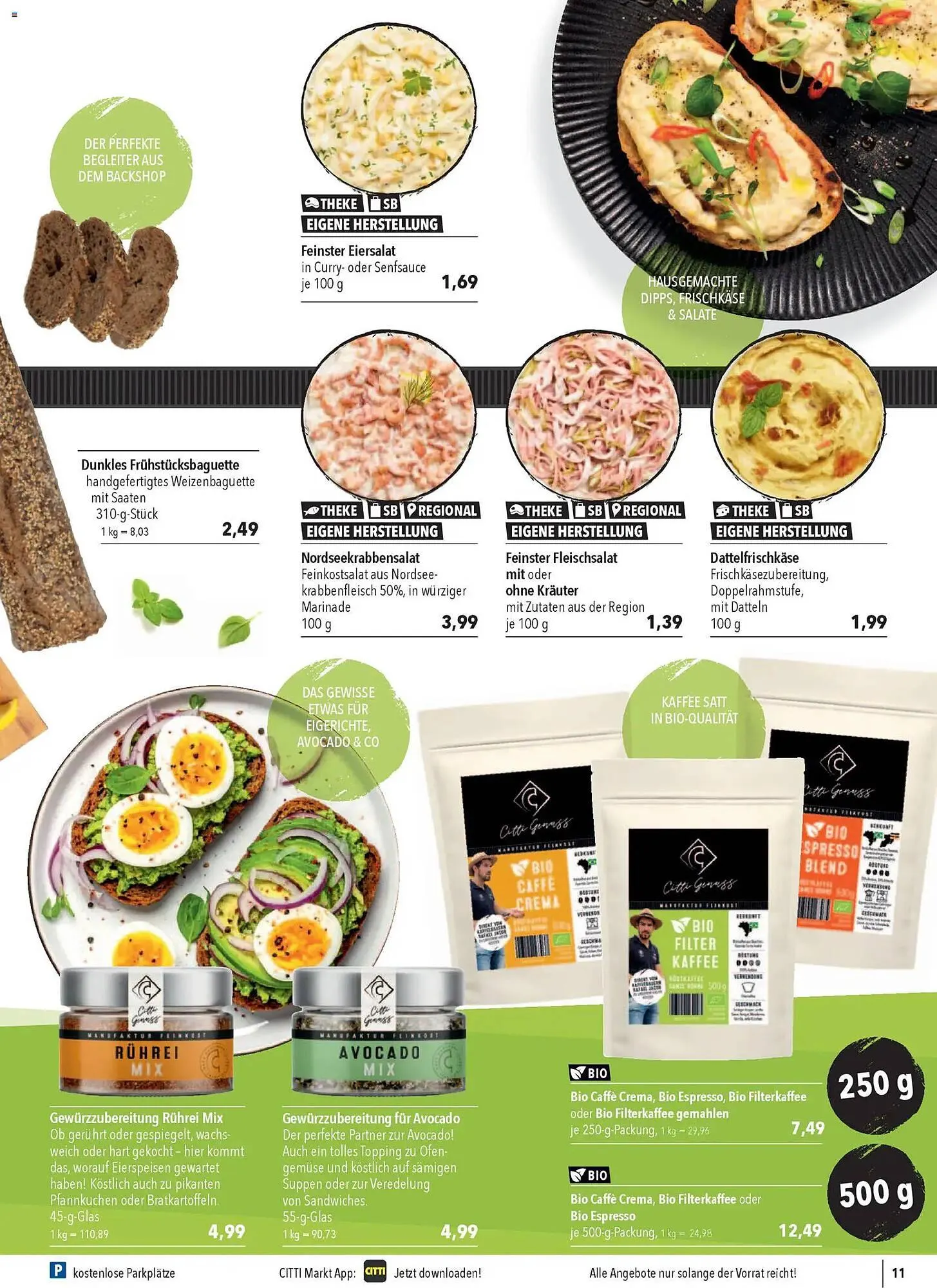 CITTI Markt Prospekt von 1. April bis 7. April 2026 - Prospekt seite 11