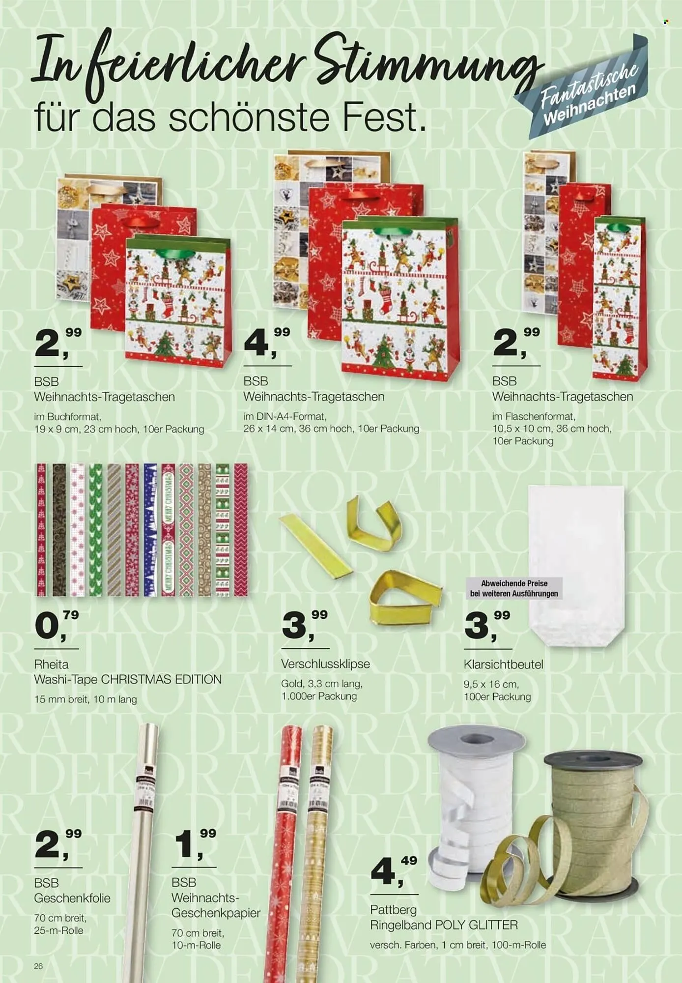 Handelshof Prospekt von 2. Oktober bis 31. Dezember 2025 - Prospekt seite 26