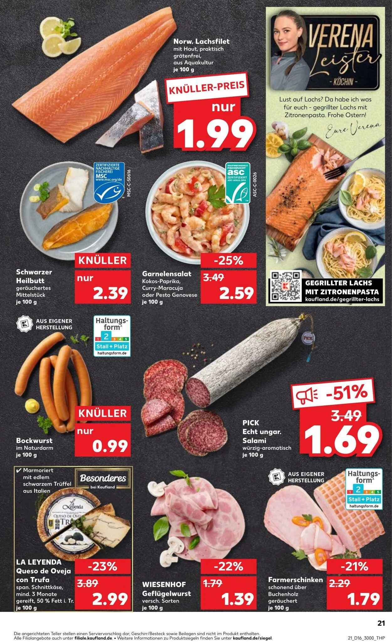 Kaufland - Bergen von 17. April bis 23. April 2025 - Prospekt seite 21
