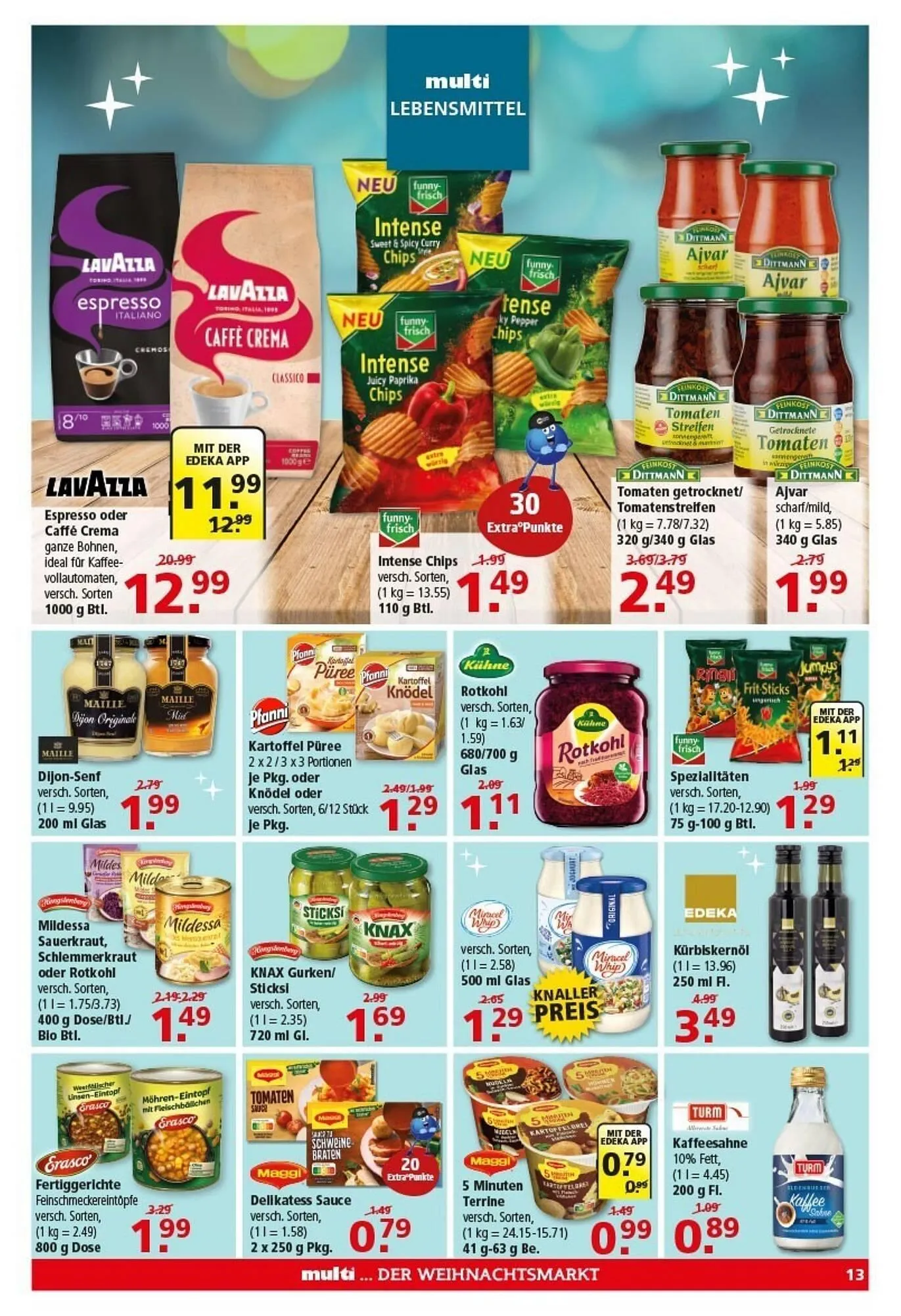 Multi Markt Prospekt von 15. Dezember bis 20. Dezember 2025 - Prospekt seite 13