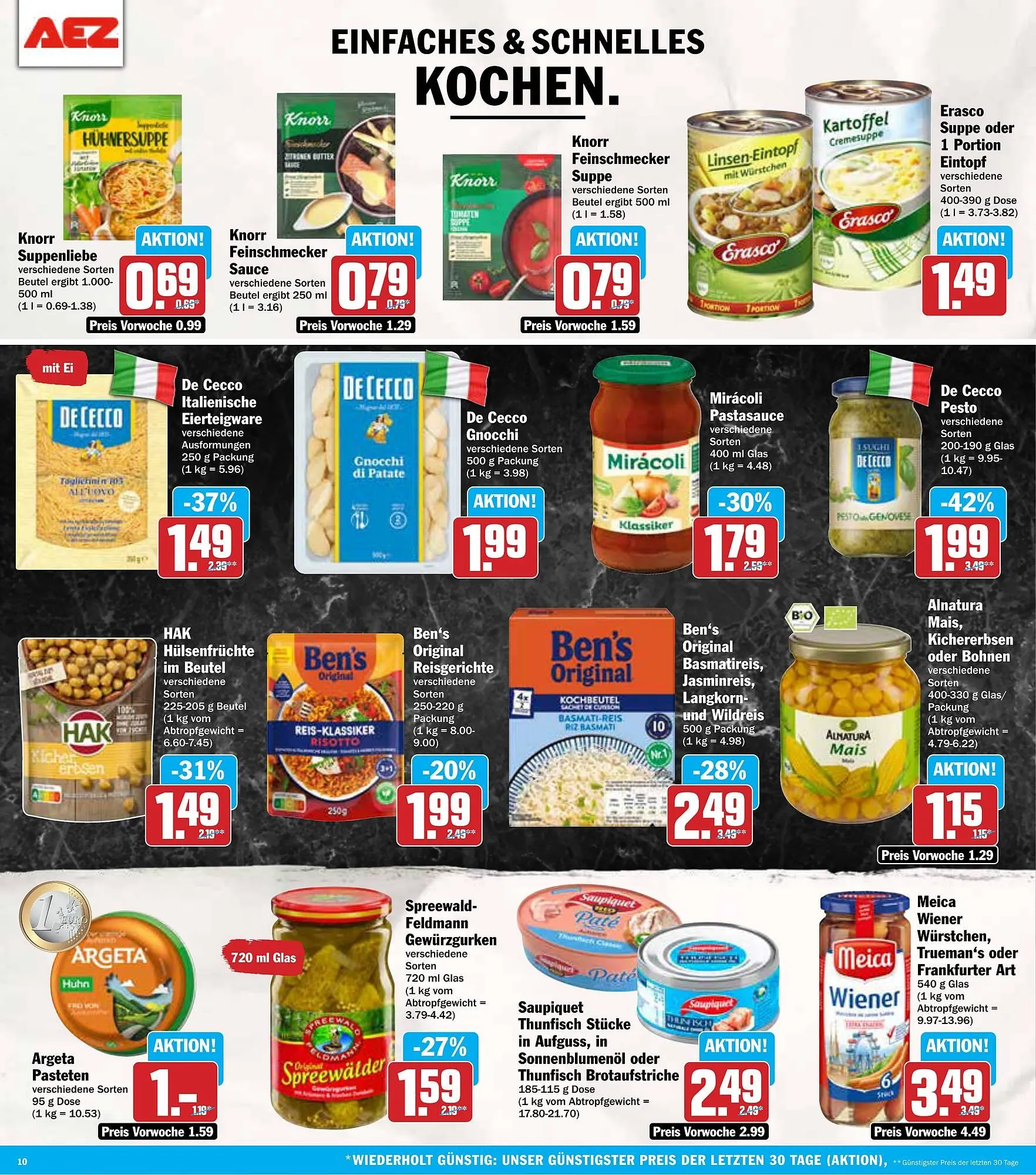 AEZ Prospekt von 19. Mai bis 24. Mai 2025 - Prospekt seite 10