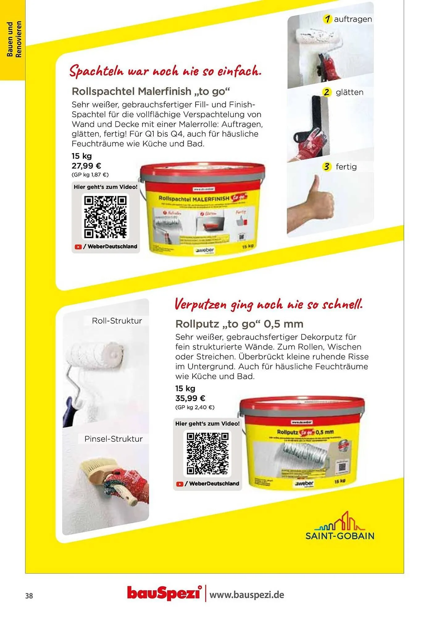 BauSpezi Prospekt von 15. April bis 31. Dezember 2026 - Prospekt seite 40