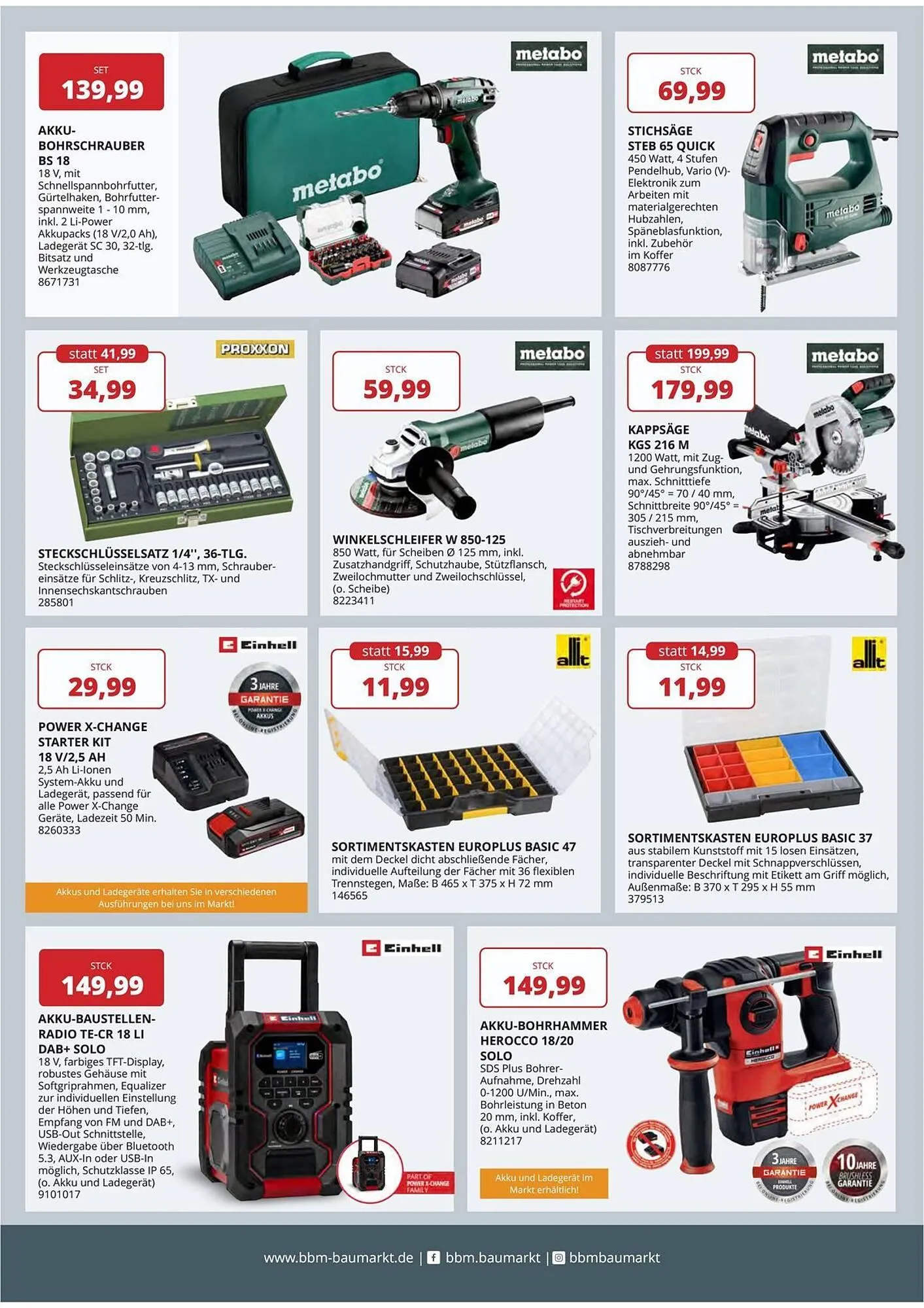 BBM Baumarkt Katalog von 12. November bis 31. Dezember 2025 - Prospekt seite 11