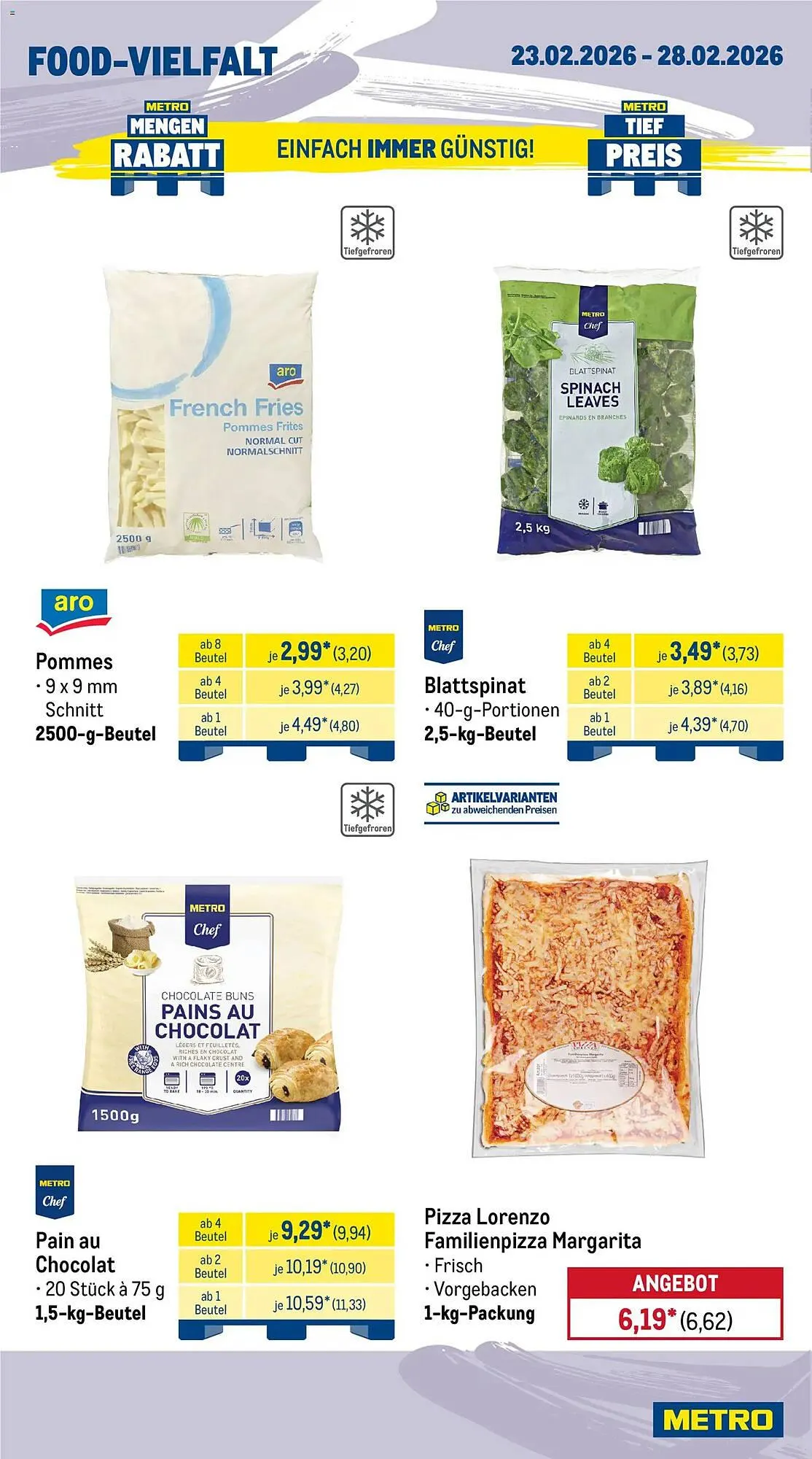 METRO Prospekt von 23. Februar bis 28. Februar 2026 - Prospekt seite 12