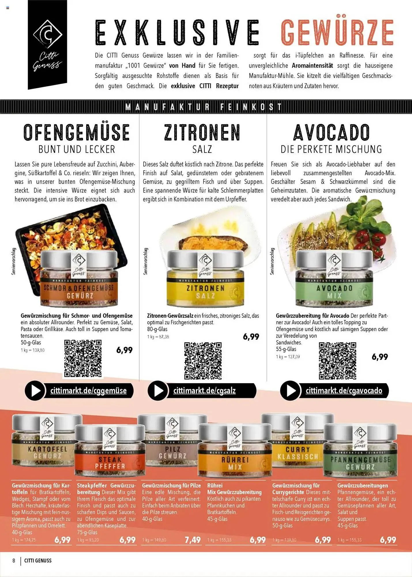 CITTI Markt Prospekt von 16. April bis 14. Oktober 2025 - Prospekt seite 8