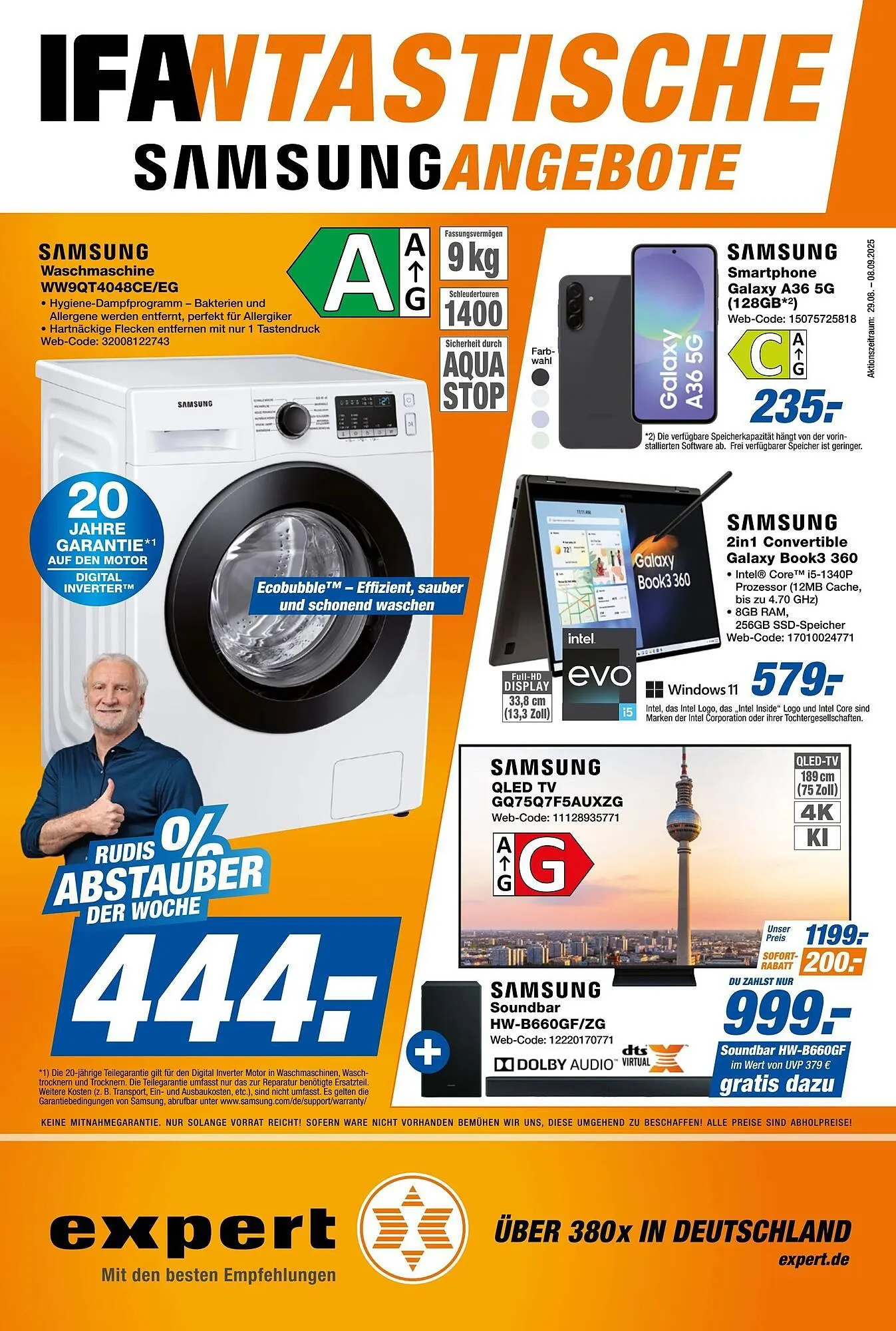 Expert Prospekt von 29. August bis 5. September 2025 - Prospekt seite 1