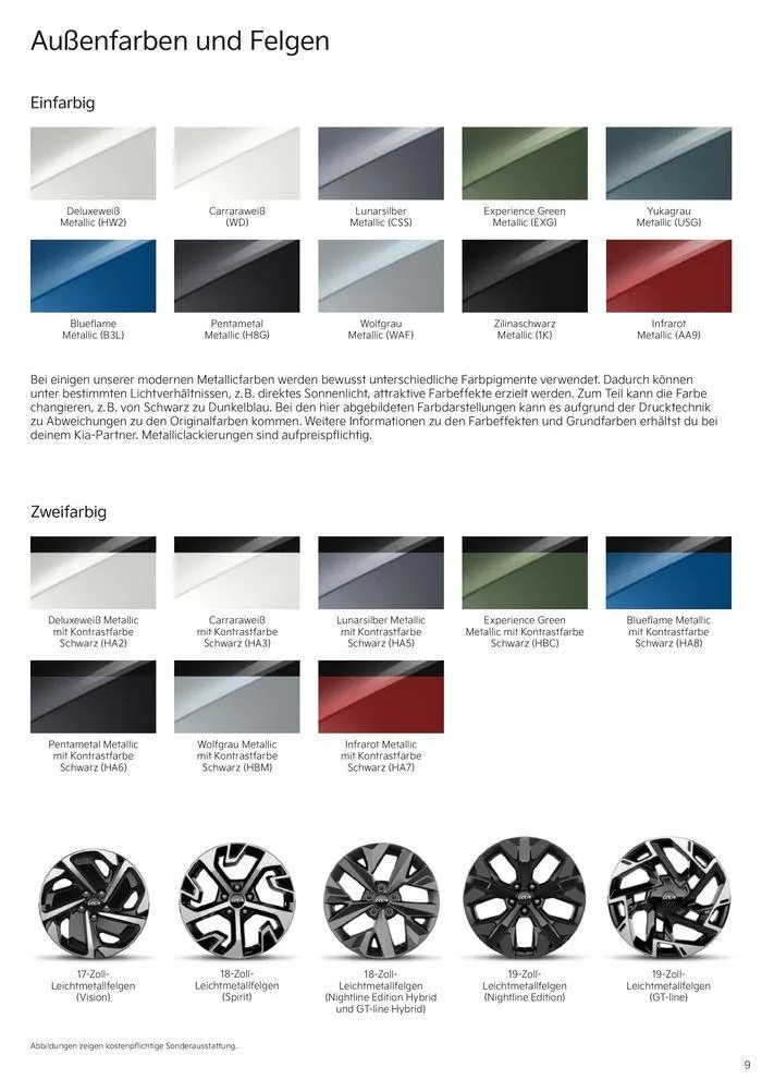KIA Sportage Hybrid von 3. September bis 3. September 2025 - Prospekt seite 9