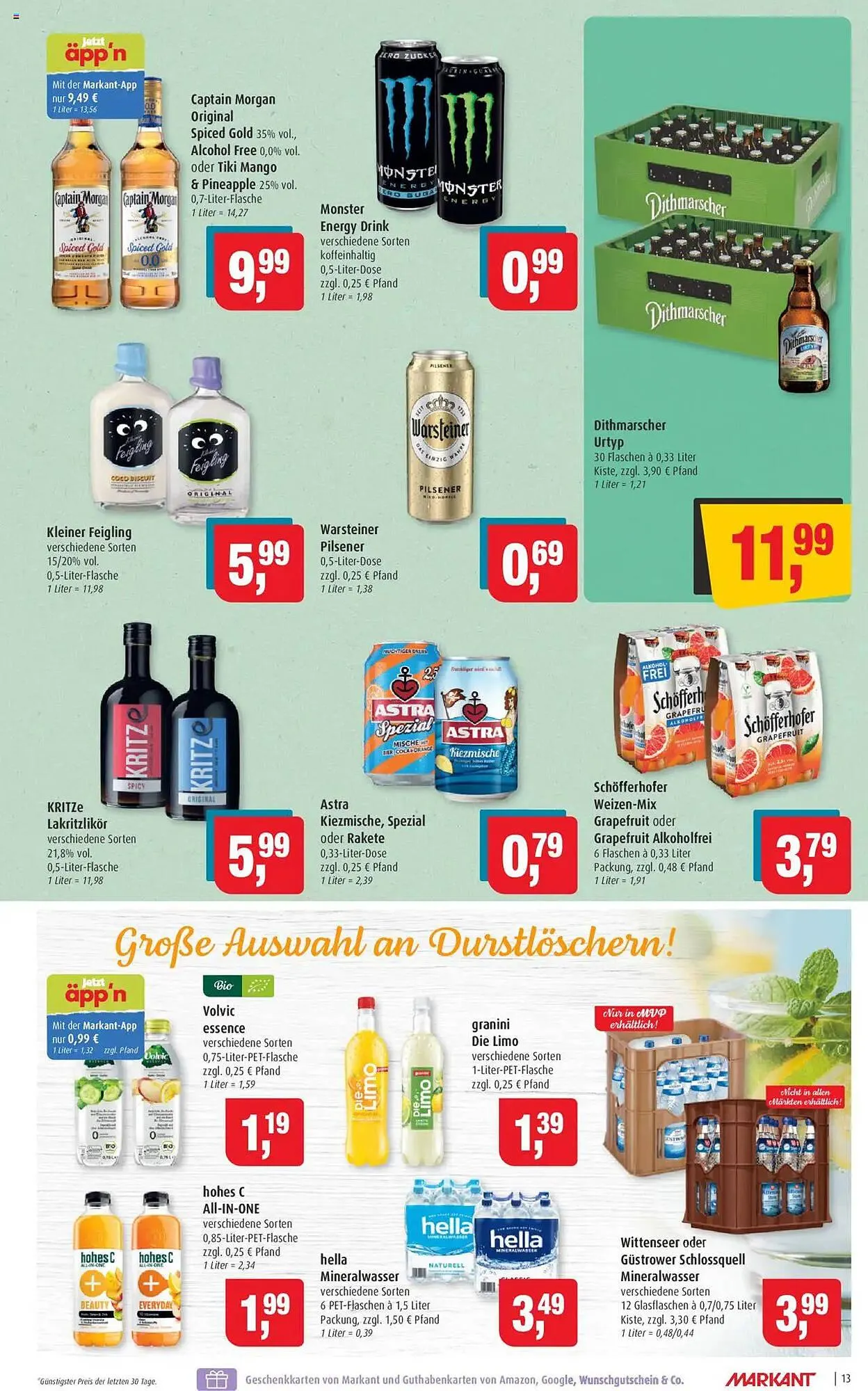 Markant Prospekt von 26. Mai bis 31. Mai 2025 - Prospekt seite 13