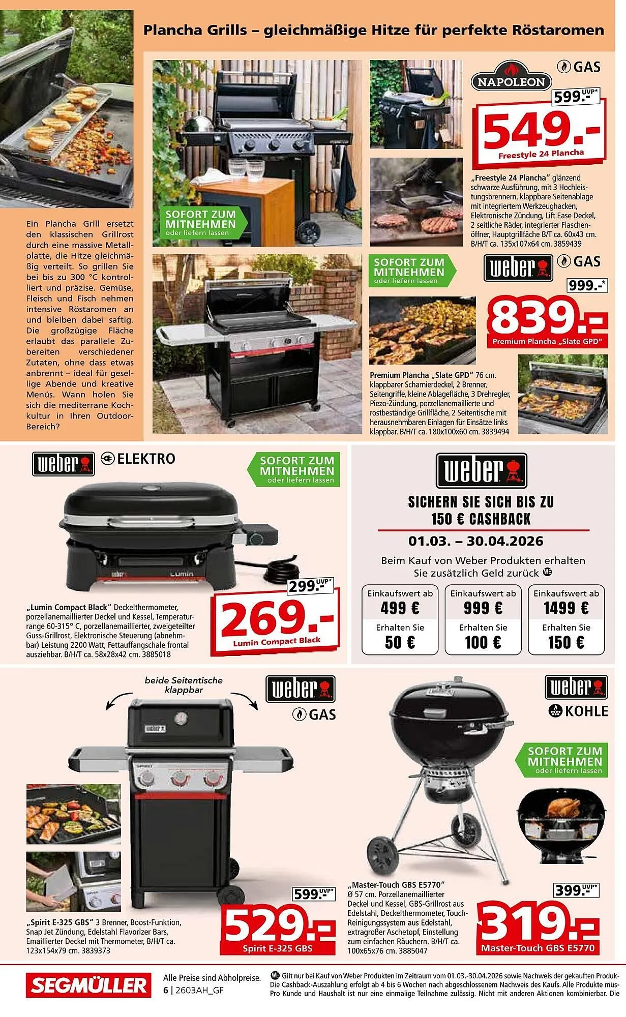 Segmüller Prospekt von 7. März bis 10. April 2026 - Prospekt seite 6