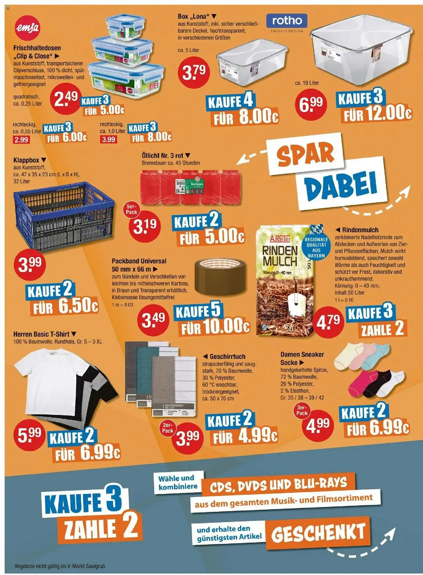 V Markt Prospekt von 27. März bis 2. April 2025 - Prospekt seite 16