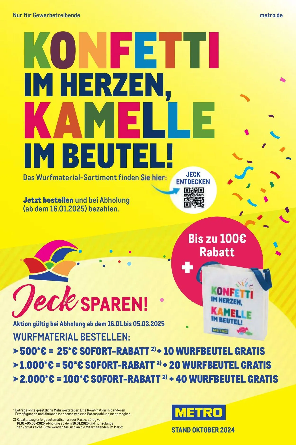 Metro Aktueller Prospekt von 17. April bis 1. Mai 2025 - Prospekt seite 1