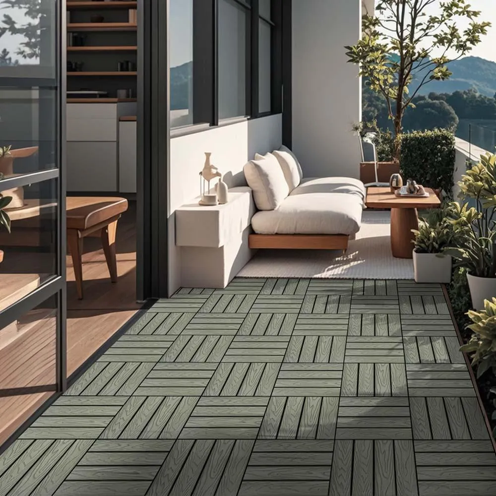 Home Deluxe WPC Klickfliesen BAVARO PREMIUM - Antik 2,5 m²