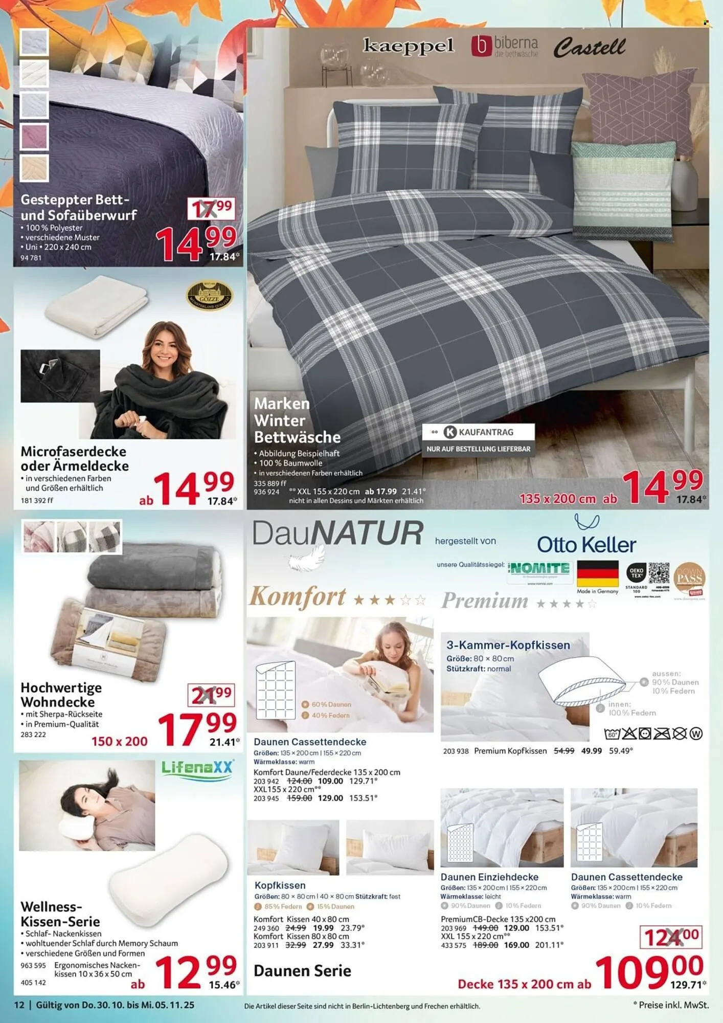 Selgros Prospekt von 30. Oktober bis 5. November 2025 - Prospekt seite 12