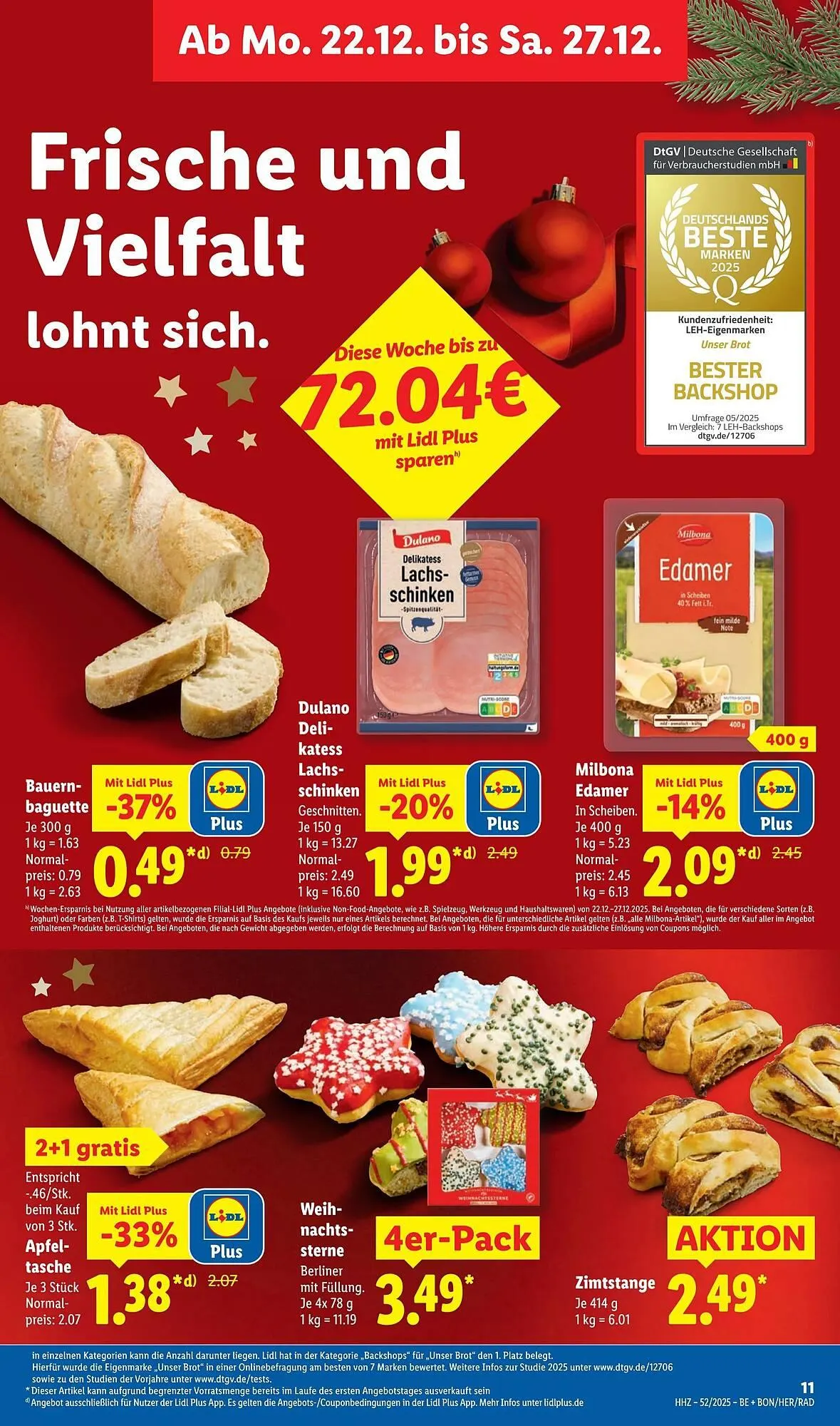 Lidl Prospekt von 22. Dezember bis 28. Dezember 2025 - Prospekt seite 19