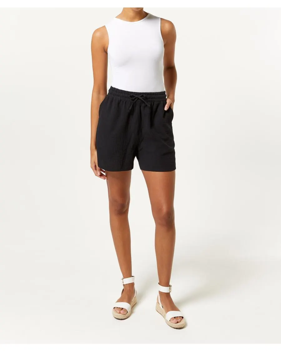 Musselin-Shorts Janina, elastischer Bund