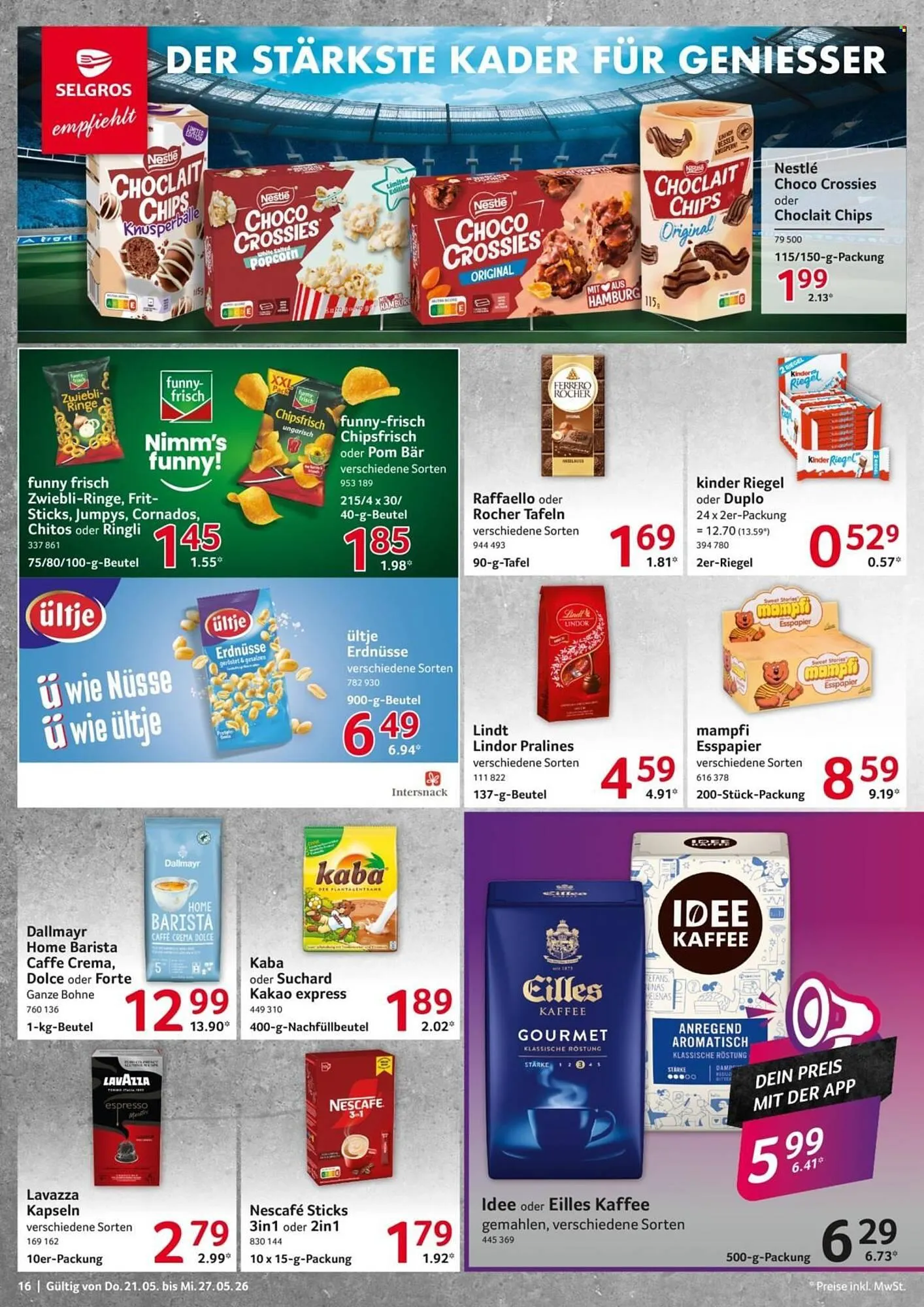 Selgros Prospekt von 21. Mai bis 27. Mai 2026 - Prospekt seite 16