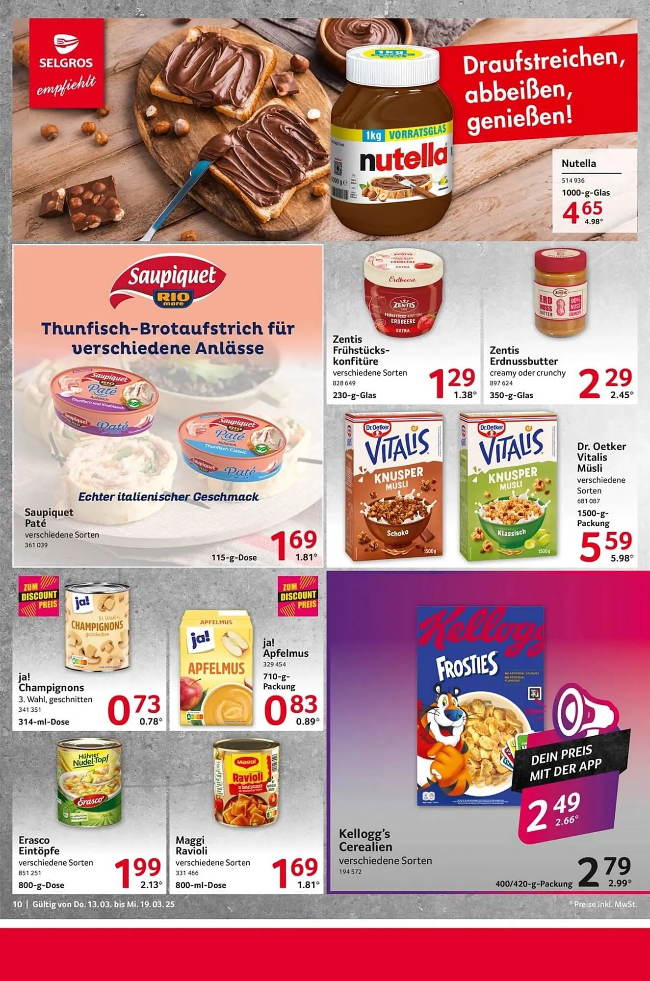 Selgros Prospekt von 13. März bis 20. März 2025 - Prospekt seite 10