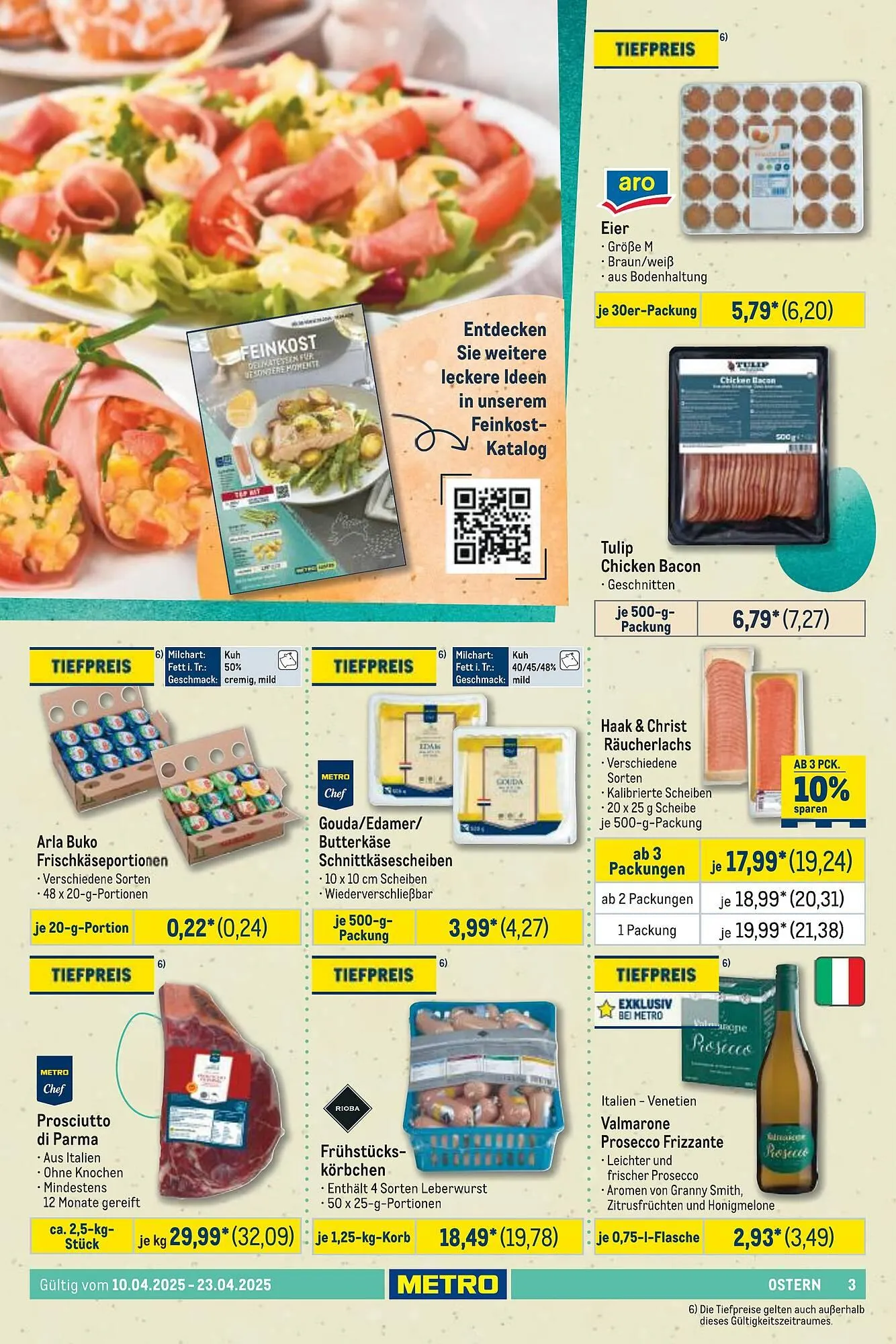 METRO Prospekt von 10. April bis 23. April 2025 - Prospekt seite 3
