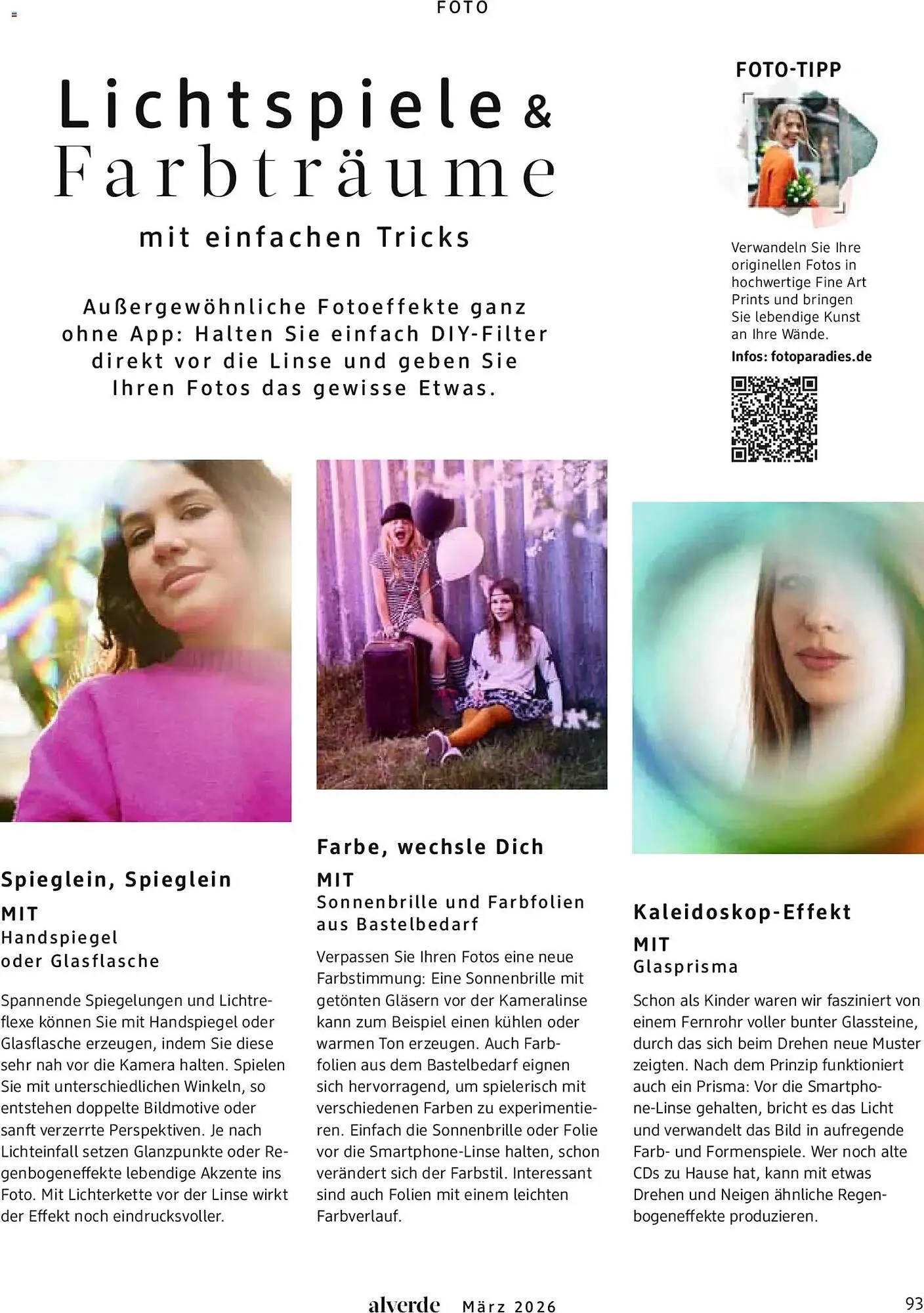 Dm drogerie Magazin von 1. März bis 31. März 2026 - Prospekt seite 93