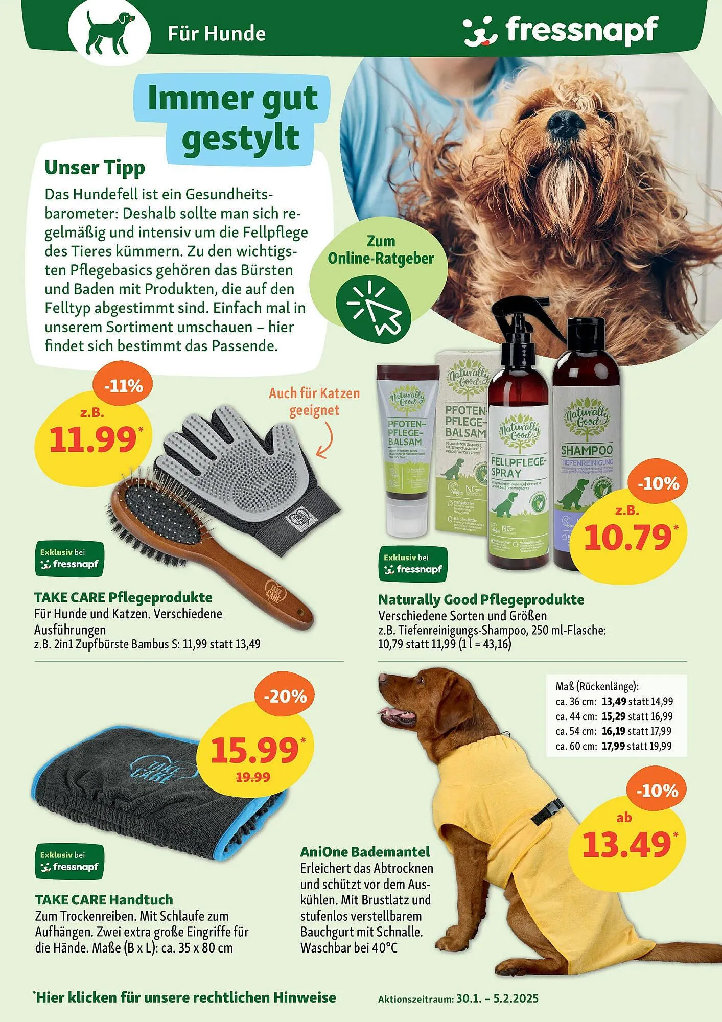 Fressnapf Prospekt von 29. Januar bis 5. Februar 2025 - Prospekt seite 7