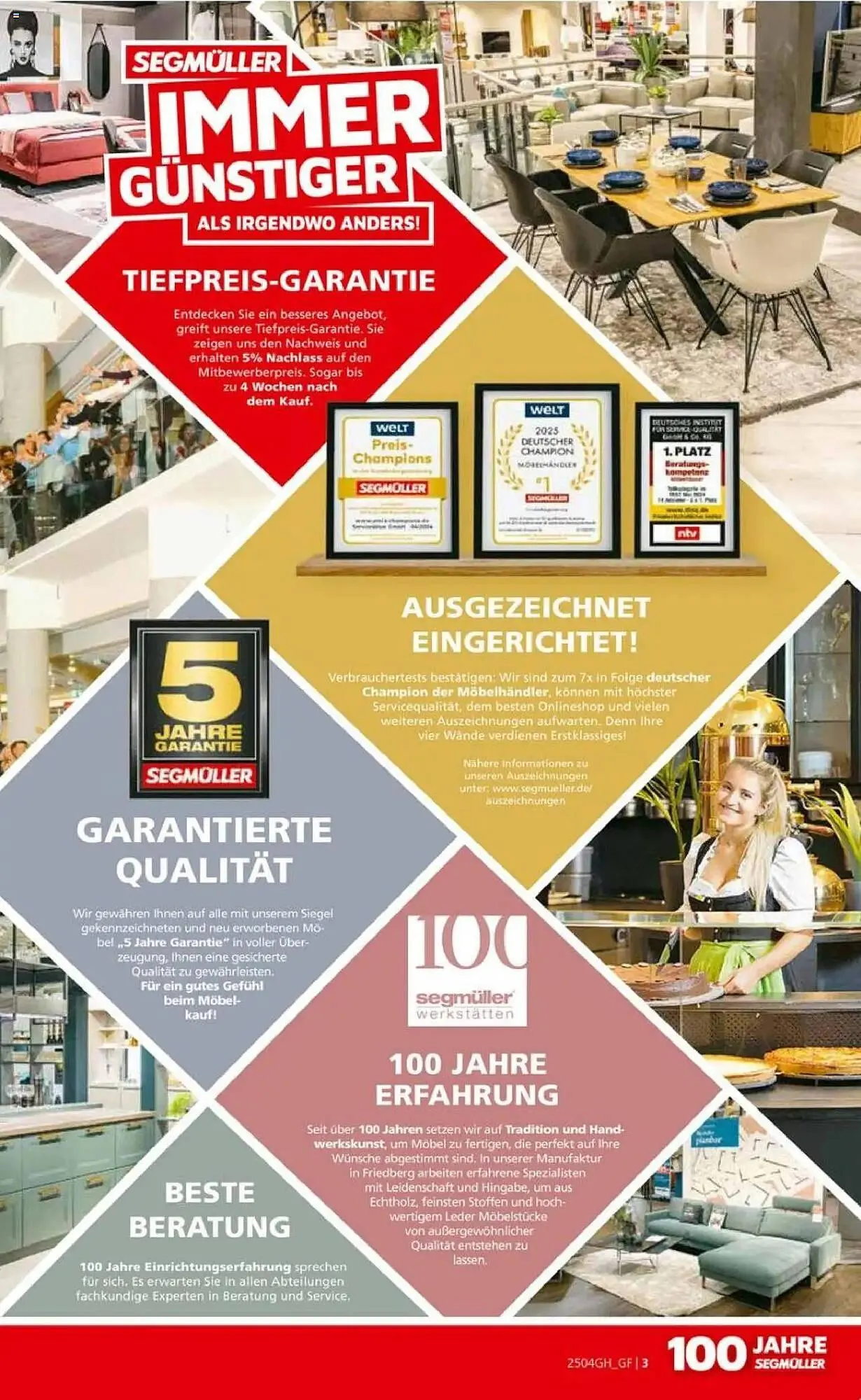 Segmüller Prospekt von 30. März bis 6. April 2025 - Prospekt seite 3