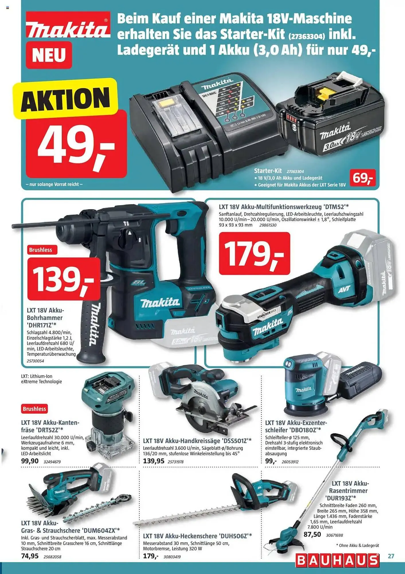 Bauhaus Prospekt von 31. Mai bis 28. Juni 2025 - Prospekt seite 75