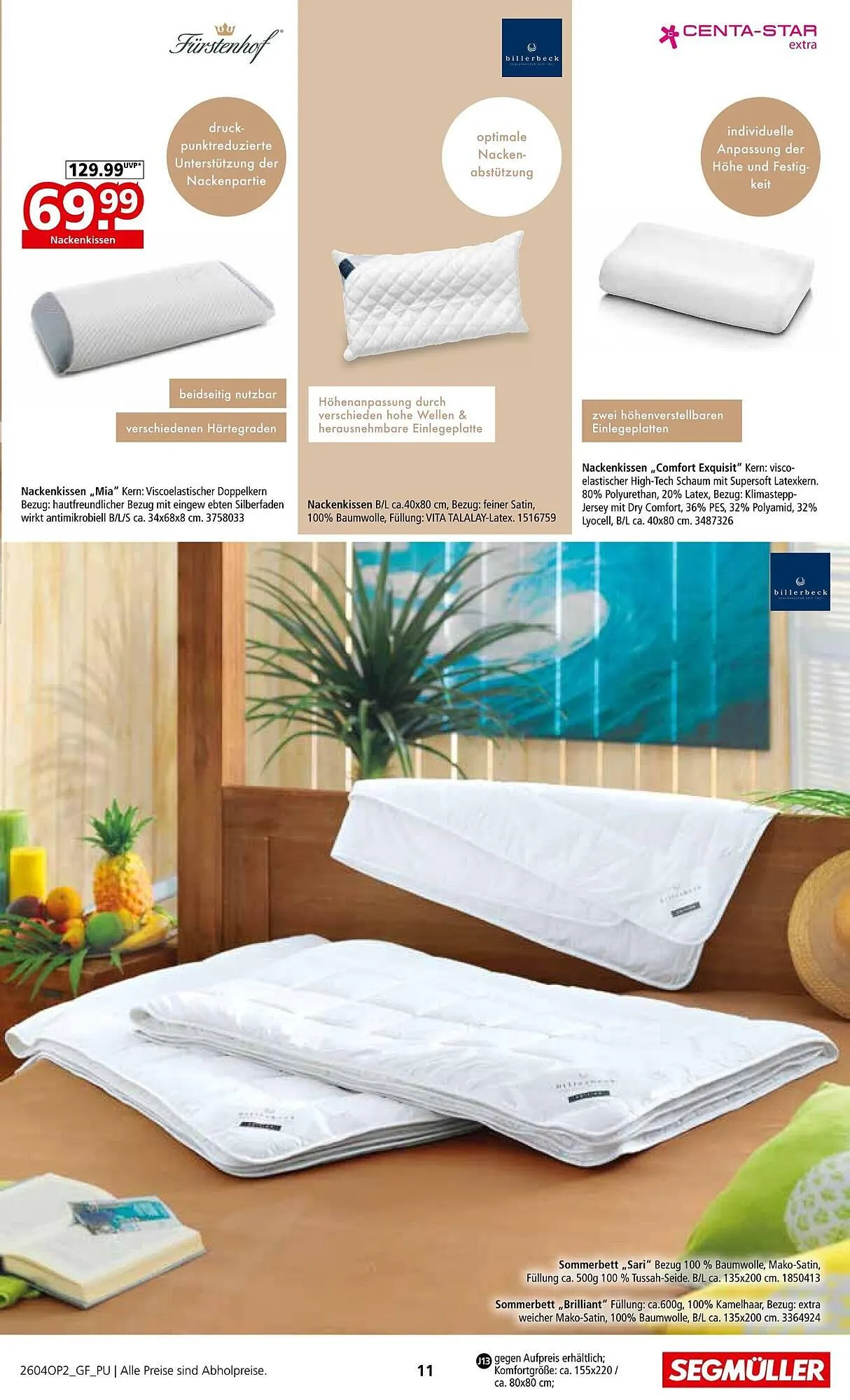 Segmüller Prospekt von 28. März bis 27. Juni 2026 - Prospekt seite 11